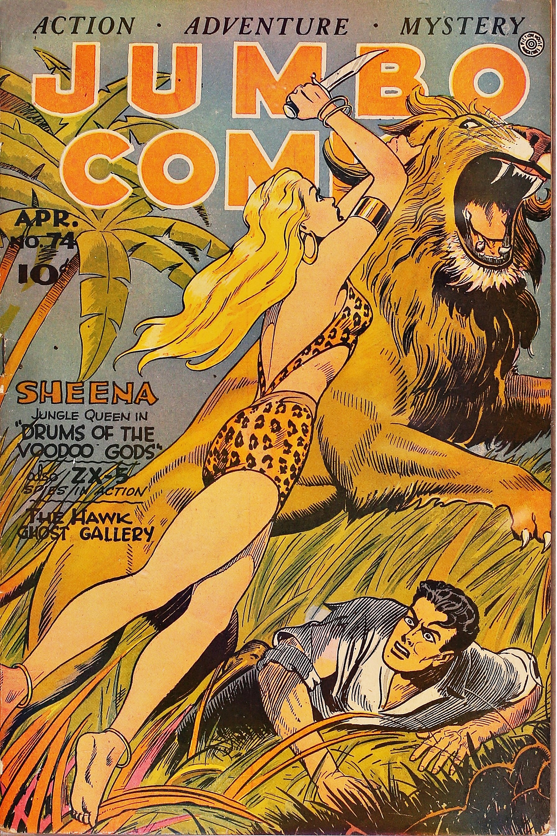 Read online Jumbo Comics comic -  Issue #74 - 1