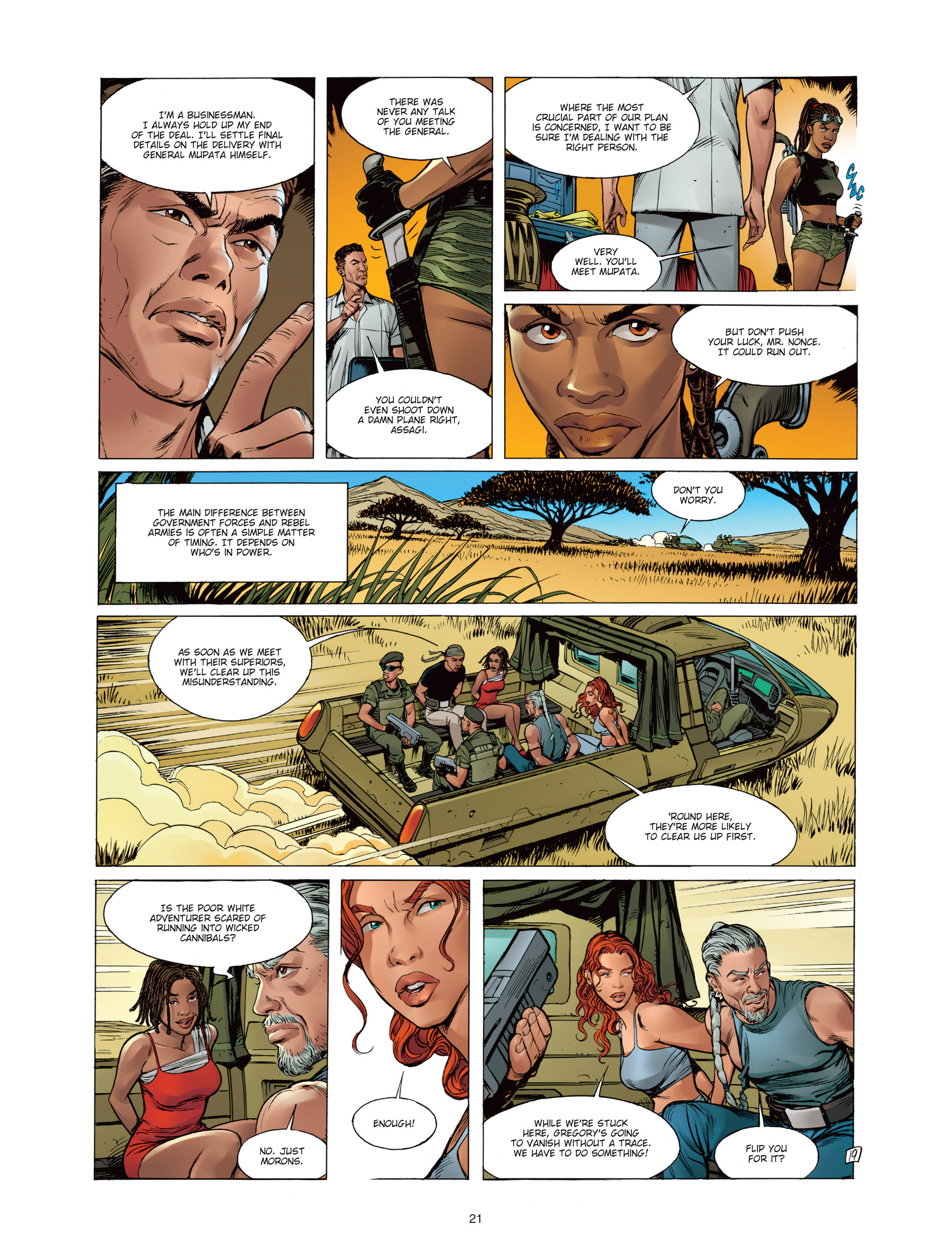 Read online Morea comic -  Issue #5 - 21