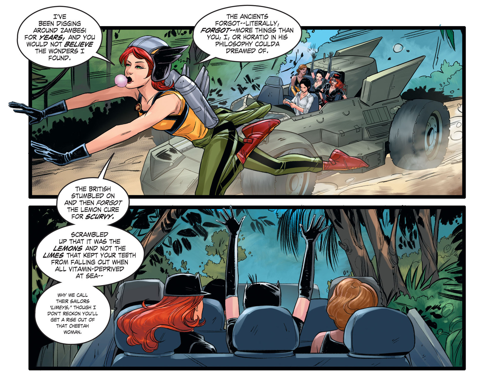 Read online DC Comics: Bombshells comic -  Issue #63 - 5