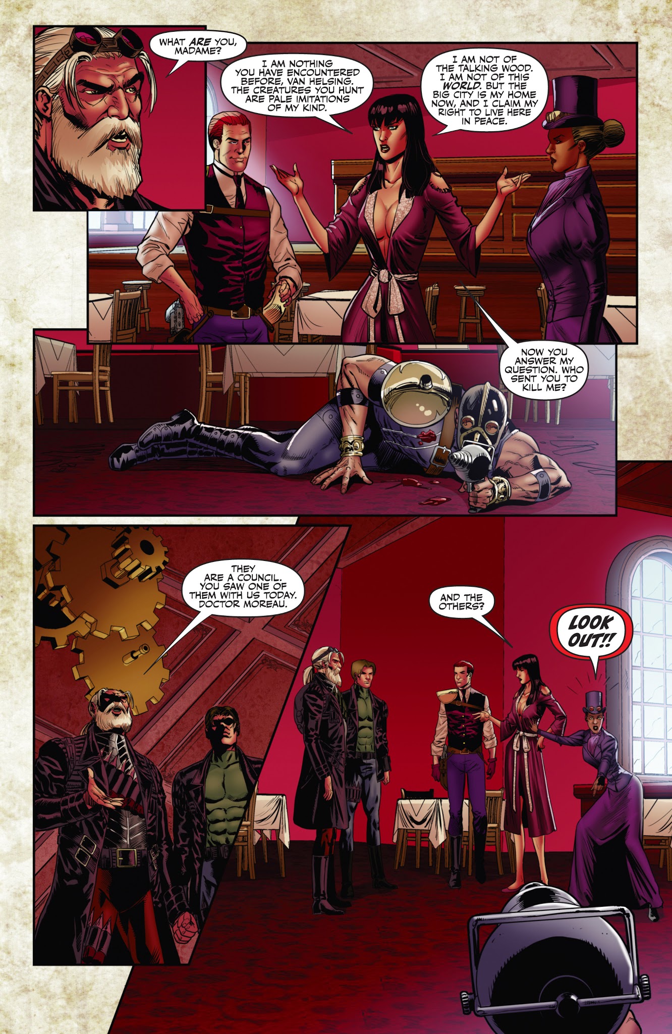 Read online Legenderry: Vampirella comic -  Issue #3 - 22