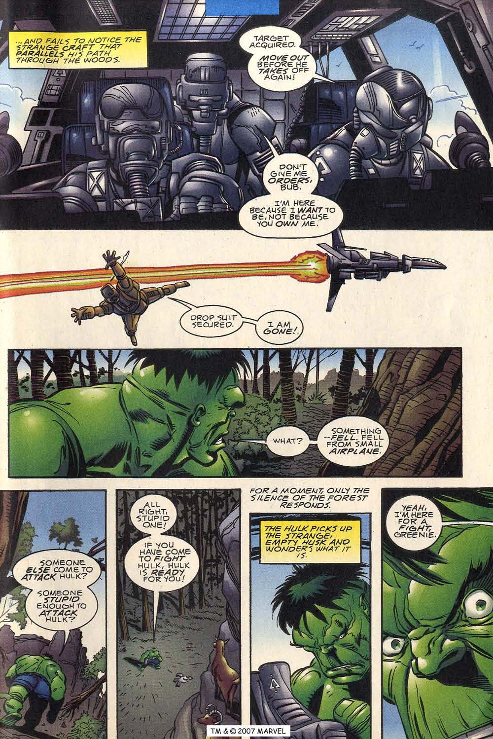Read online Hulk (1999) comic -  Issue #7 - 33