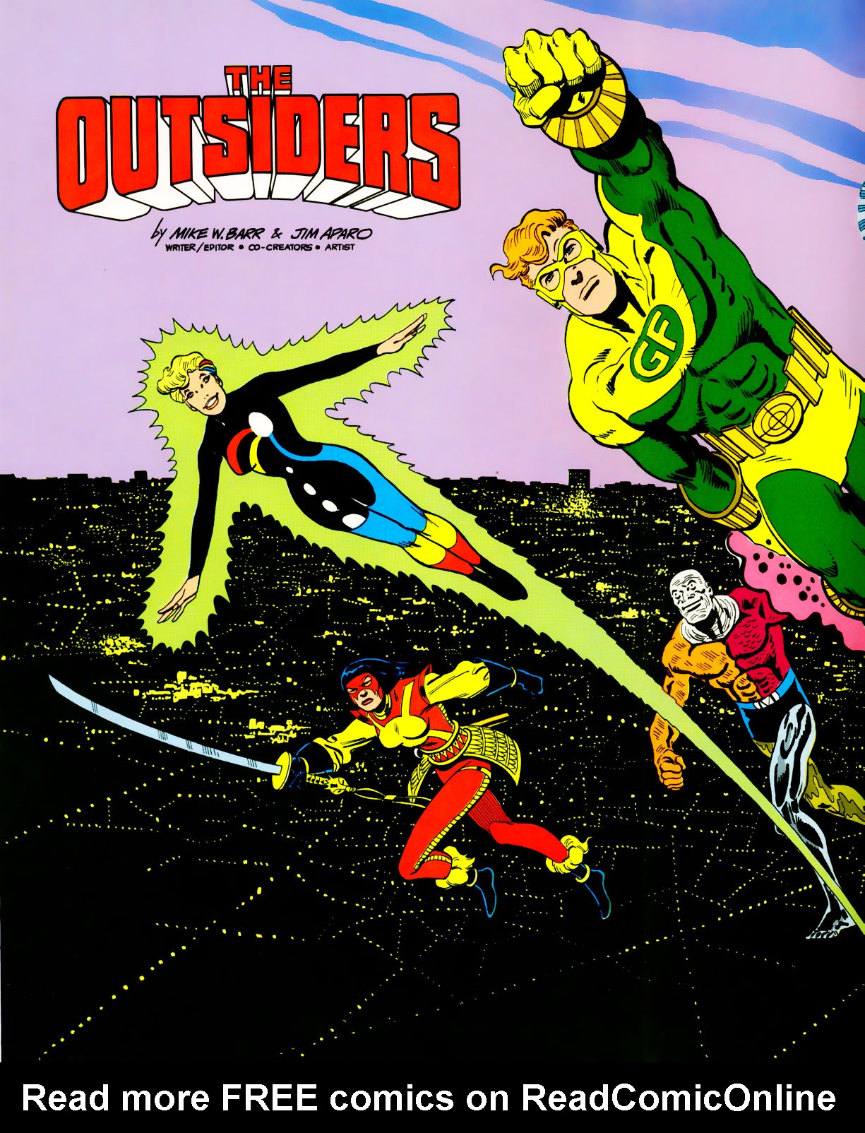 Read online The Outsiders (1985) comic -  Issue #1 - 3