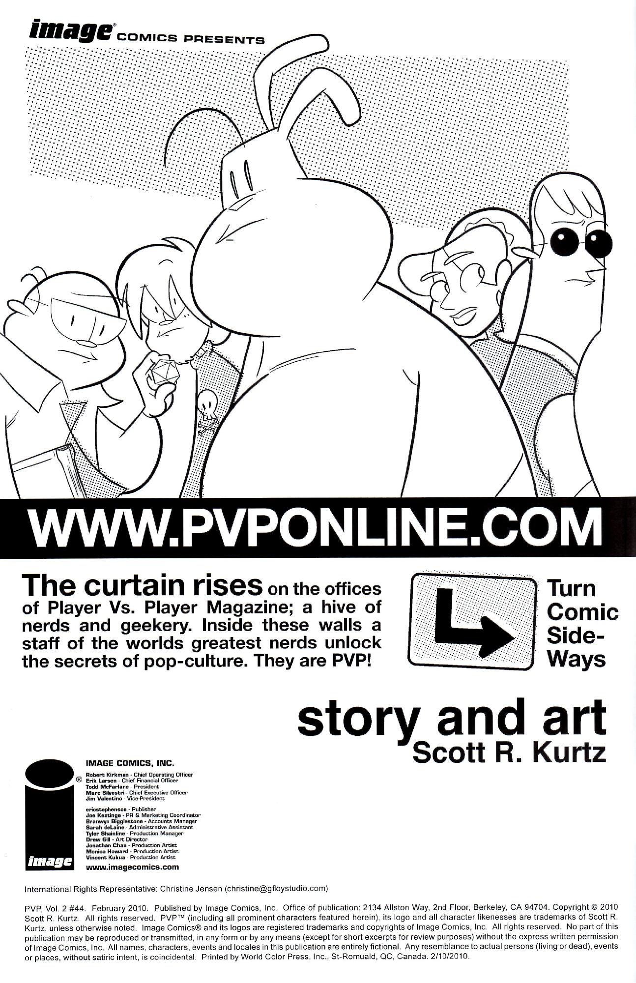 Read online PvP comic -  Issue #44 - 2