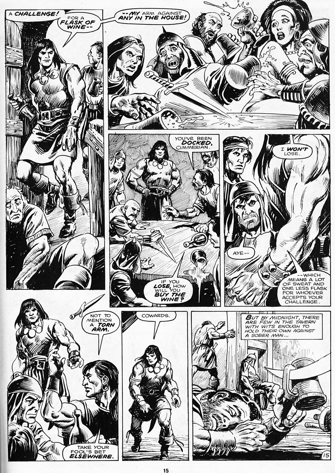 Read online The Savage Sword Of Conan comic -  Issue #180 - 17