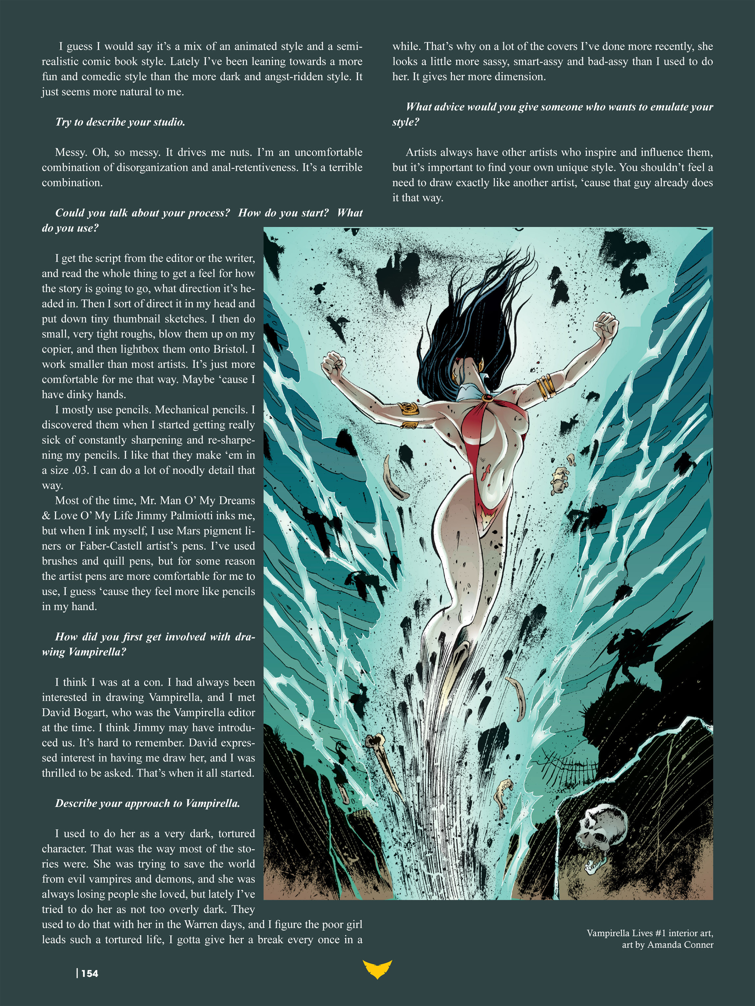 Read online The Art of Vampirella comic -  Issue # TPB (Part 2) - 51