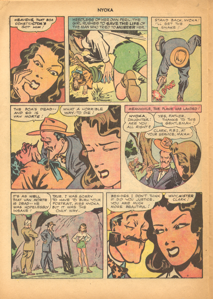 Read online Nyoka the Jungle Girl (1945) comic -  Issue #18 - 22