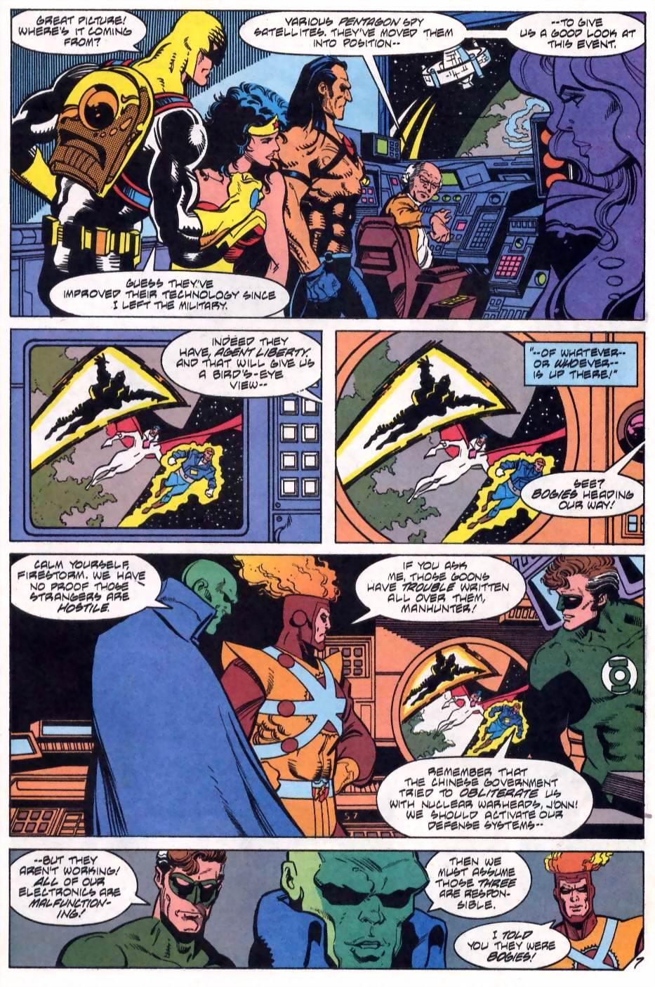 Read online Justice League America comic -  Issue #73 - 7