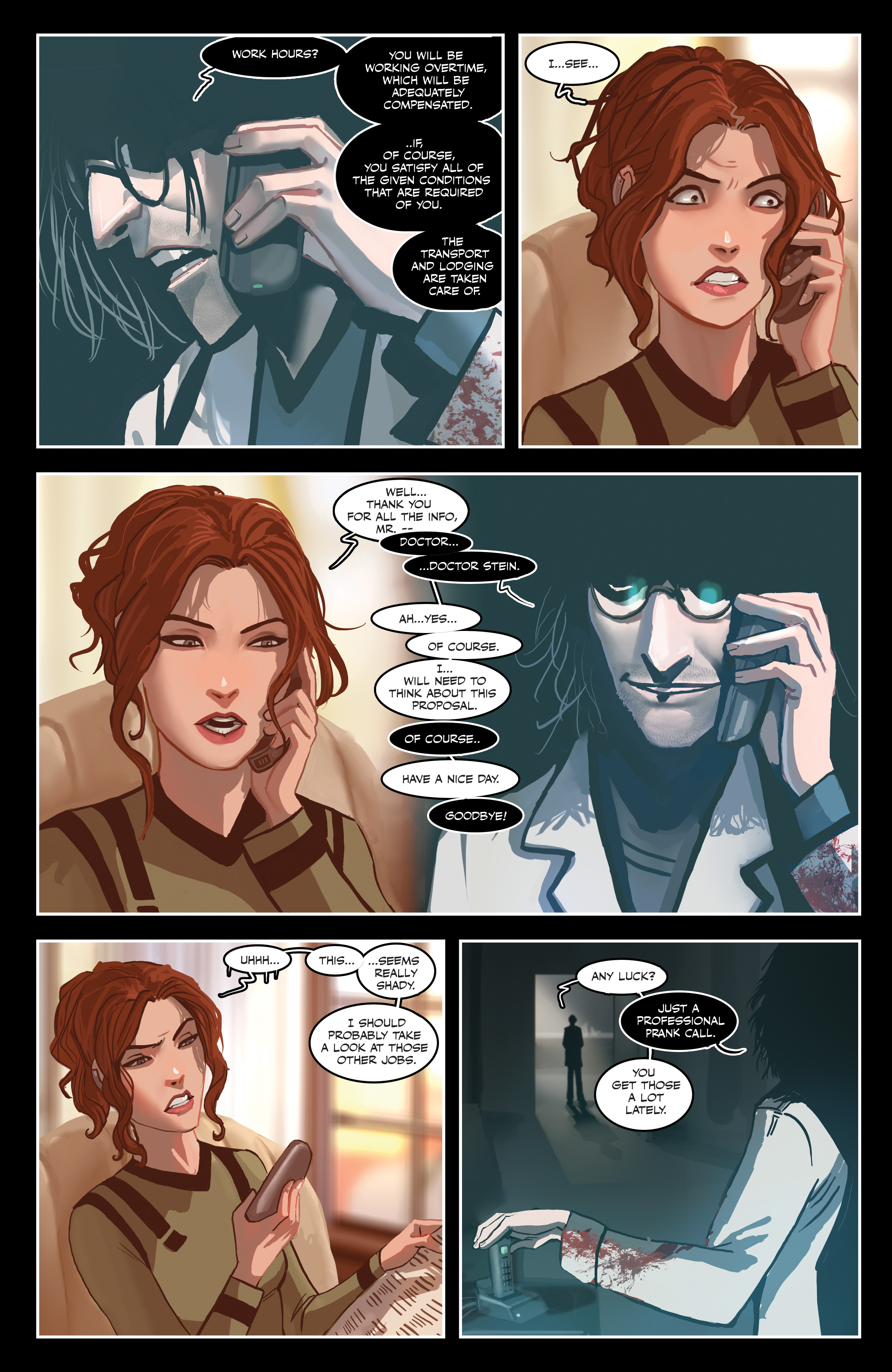 Read online Blood Stain comic -  Issue # TPB 1 - 16