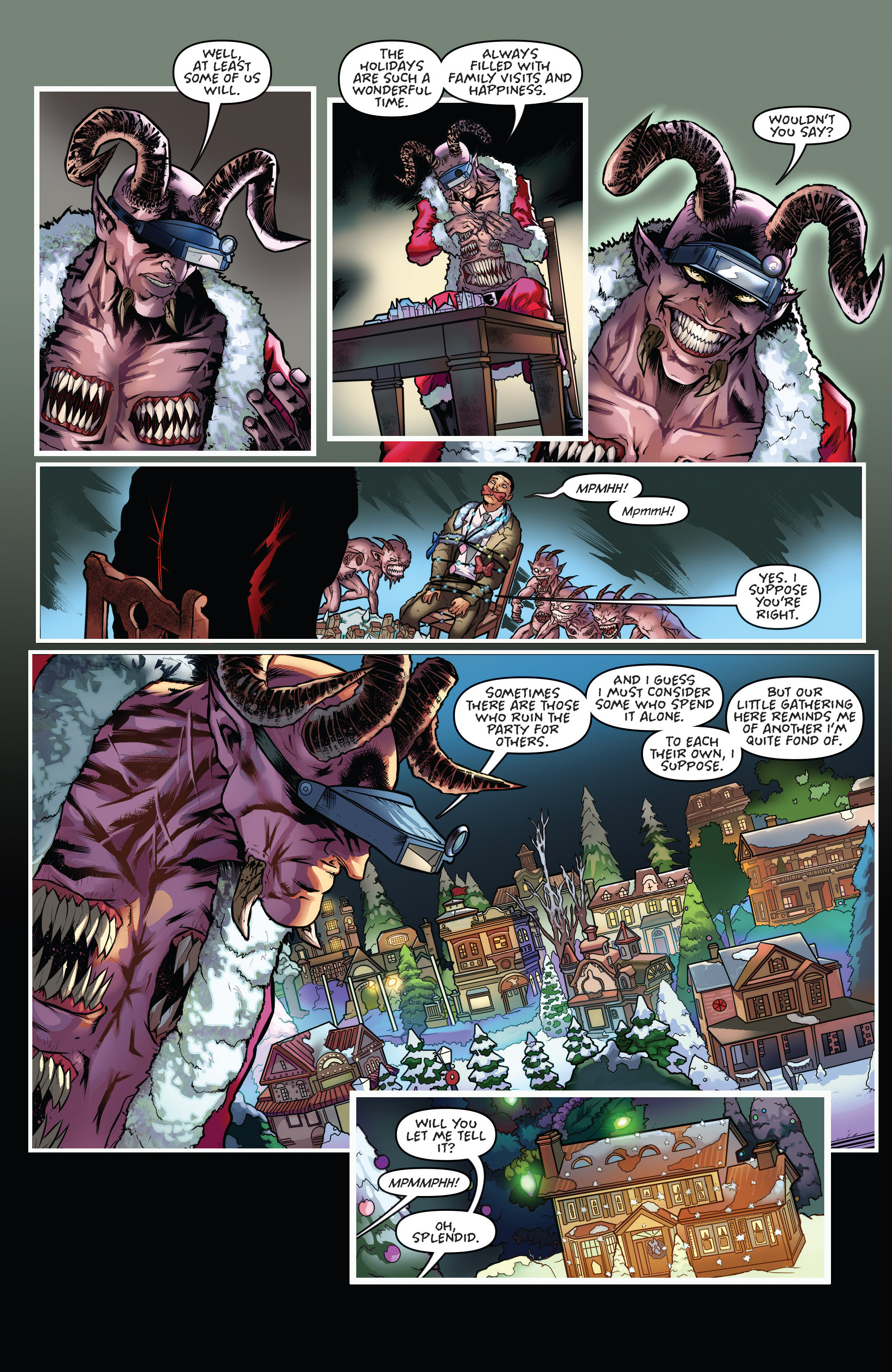 Read online Grimm Fairy Tales 2019 Holiday Special comic -  Issue # Full - 5