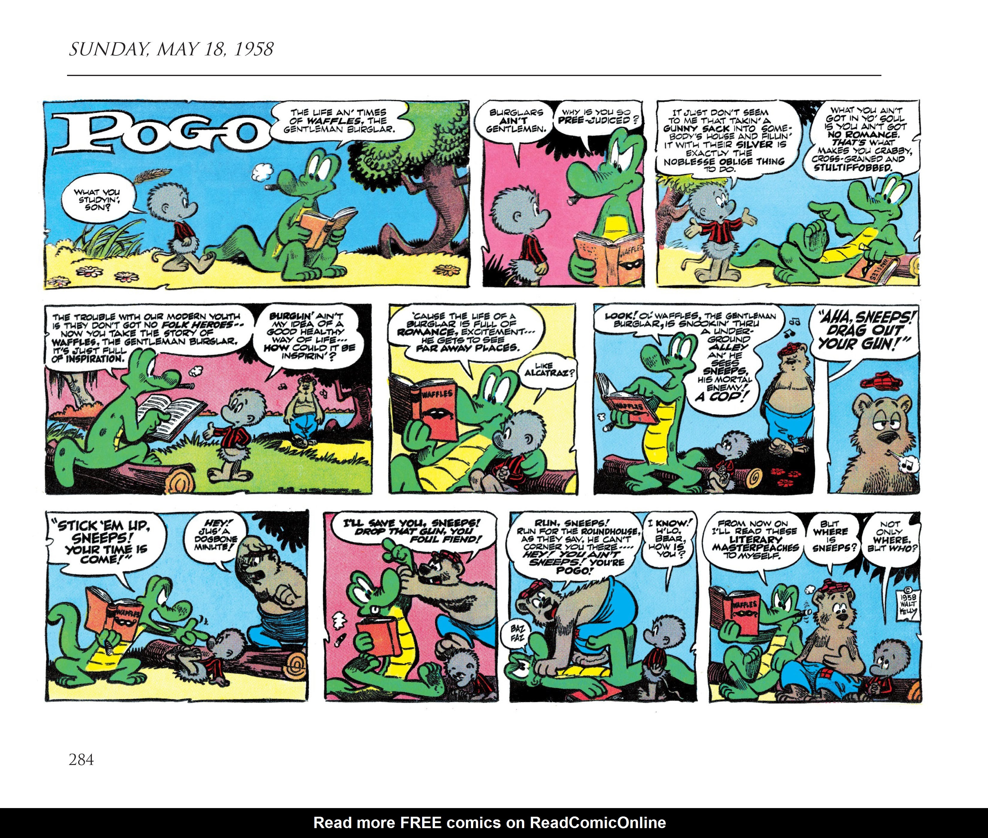 Read online Pogo by Walt Kelly: The Complete Syndicated Comic Strips comic -  Issue # TPB 5 (Part 3) - 93