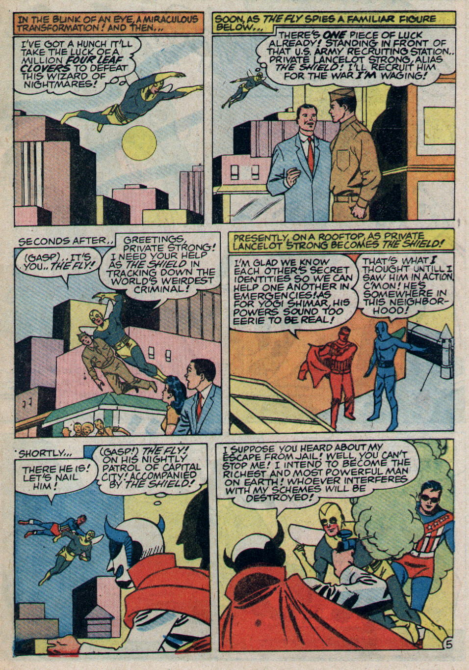 Read online Adventures of the Fly comic -  Issue #9 - 17