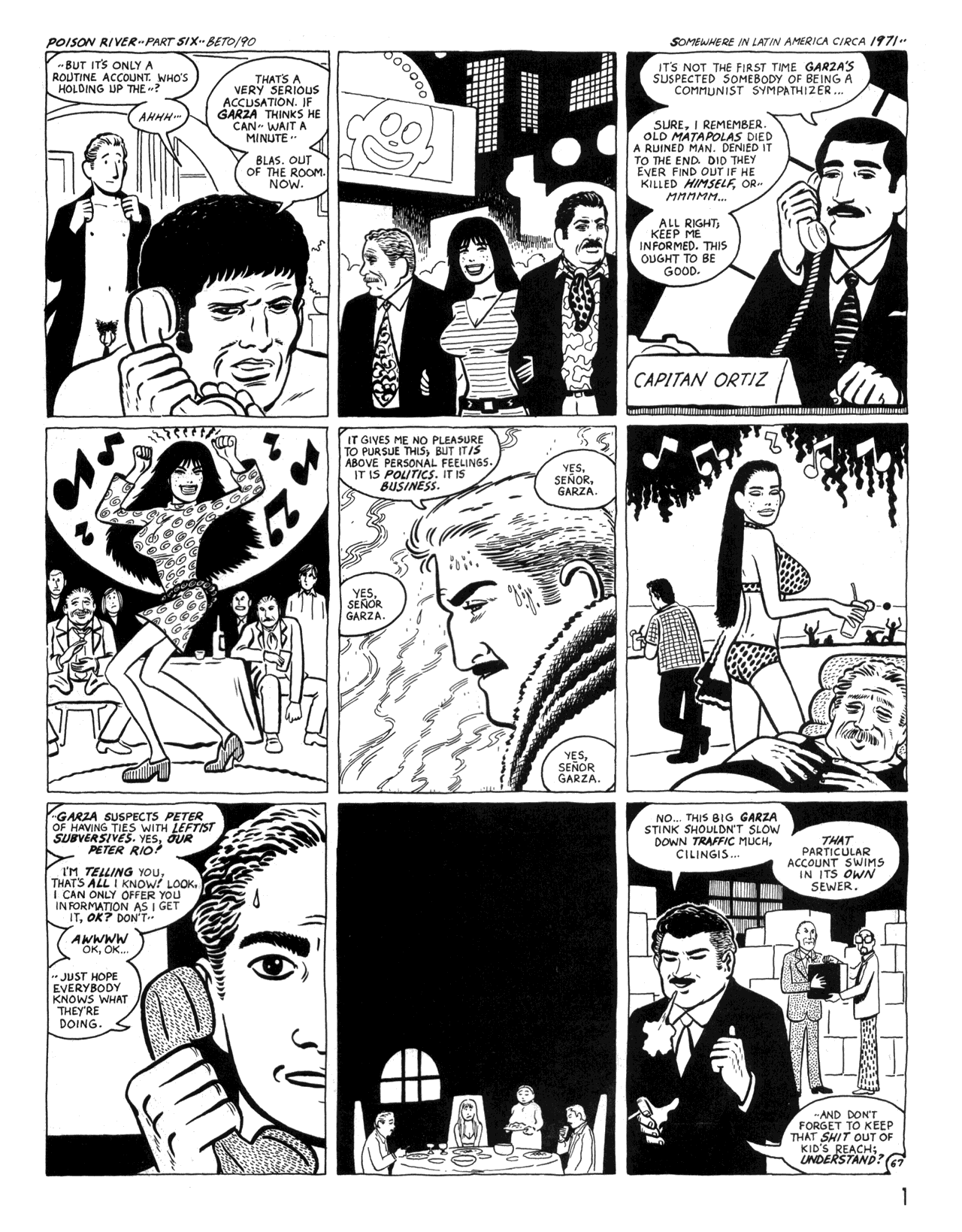 Read online Love and Rockets (1982) comic -  Issue #34 - 3