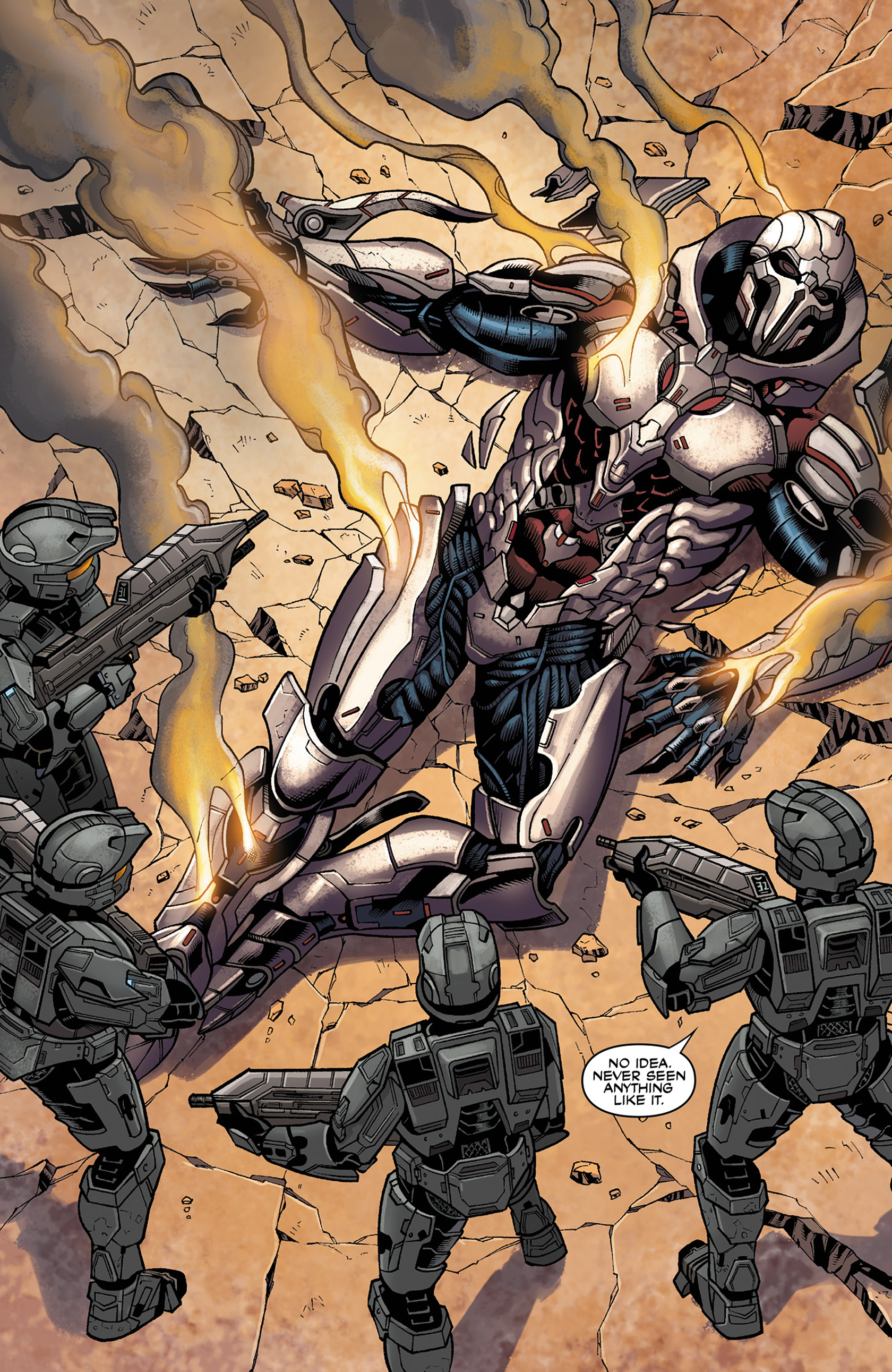 Read online Halo: Escalation comic -  Issue #9 - 4