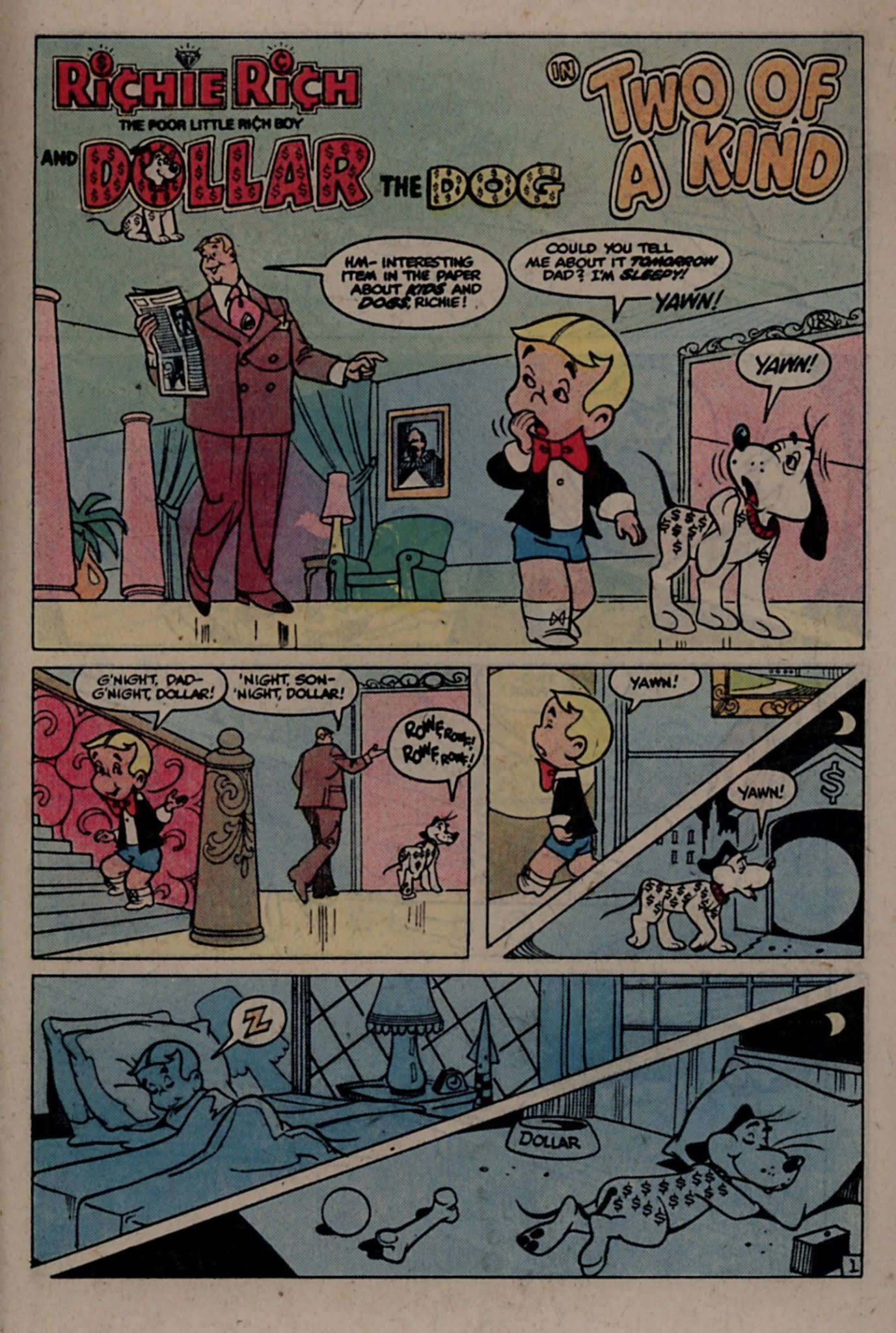 Read online Richie Rich & Dollar the Dog comic -  Issue #2 - 19