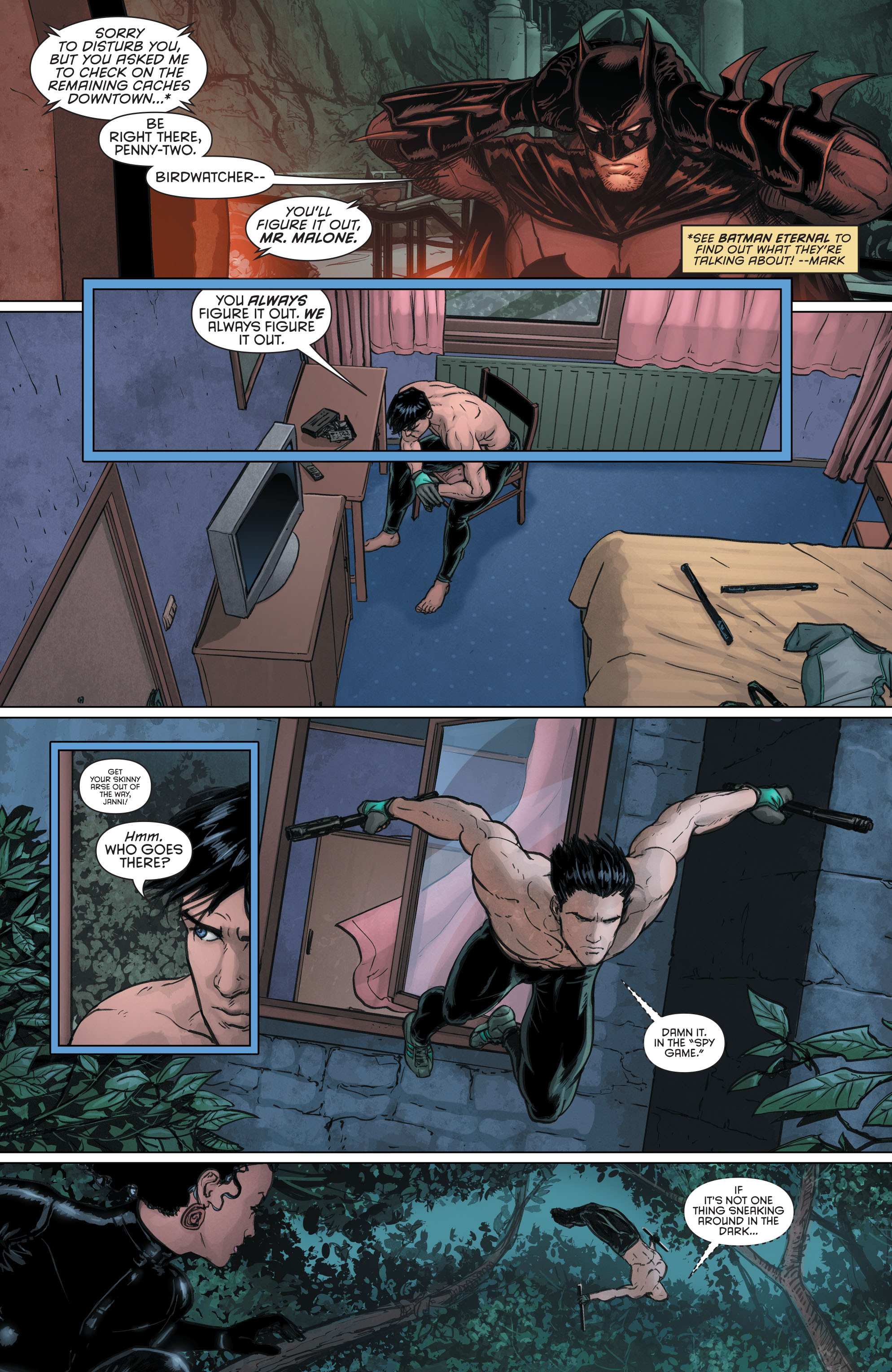 Read online Grayson comic -  Issue #4 - 7