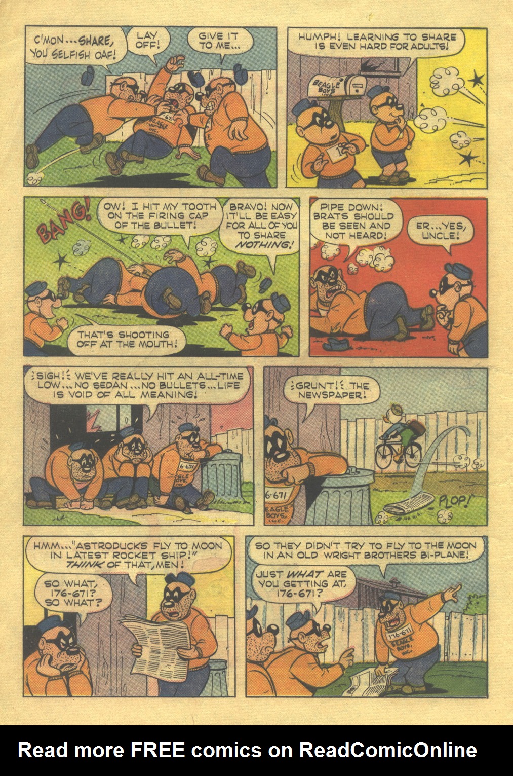 Read online Walt Disney THE BEAGLE BOYS comic -  Issue #3 - 4