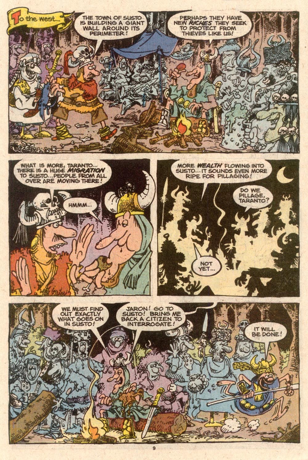 Read online Sergio Aragonés Groo the Wanderer comic -  Issue #59 - 9