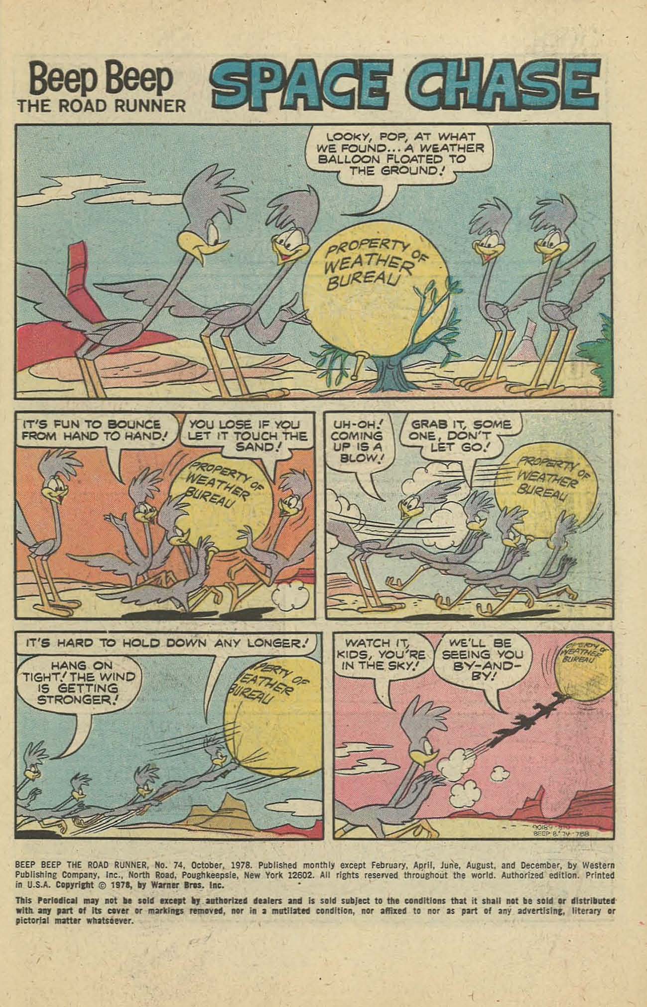 Read online Beep Beep The Road Runner comic -  Issue #74 - 3