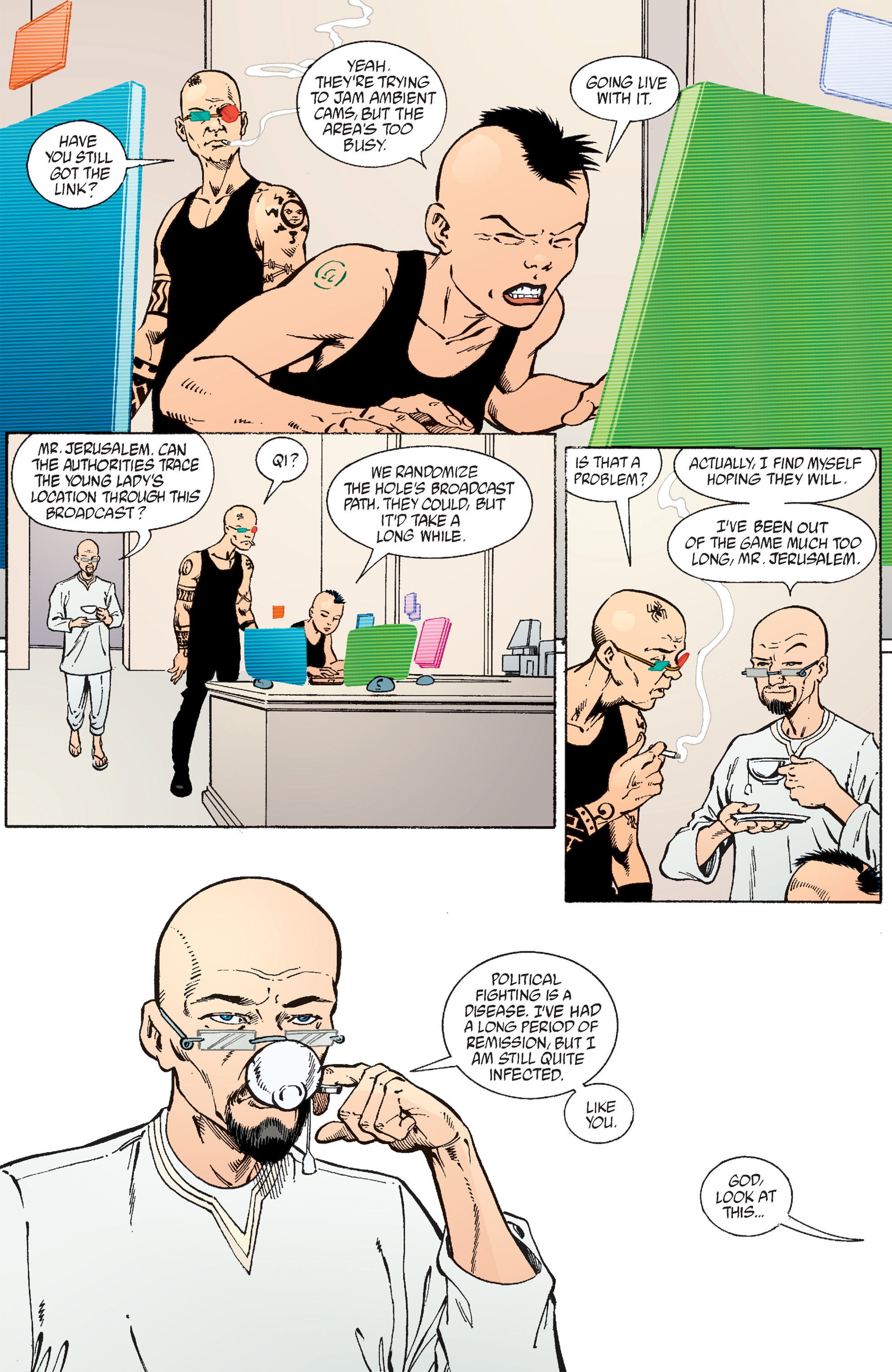 Read online Transmetropolitan comic -  Issue #56 - 20