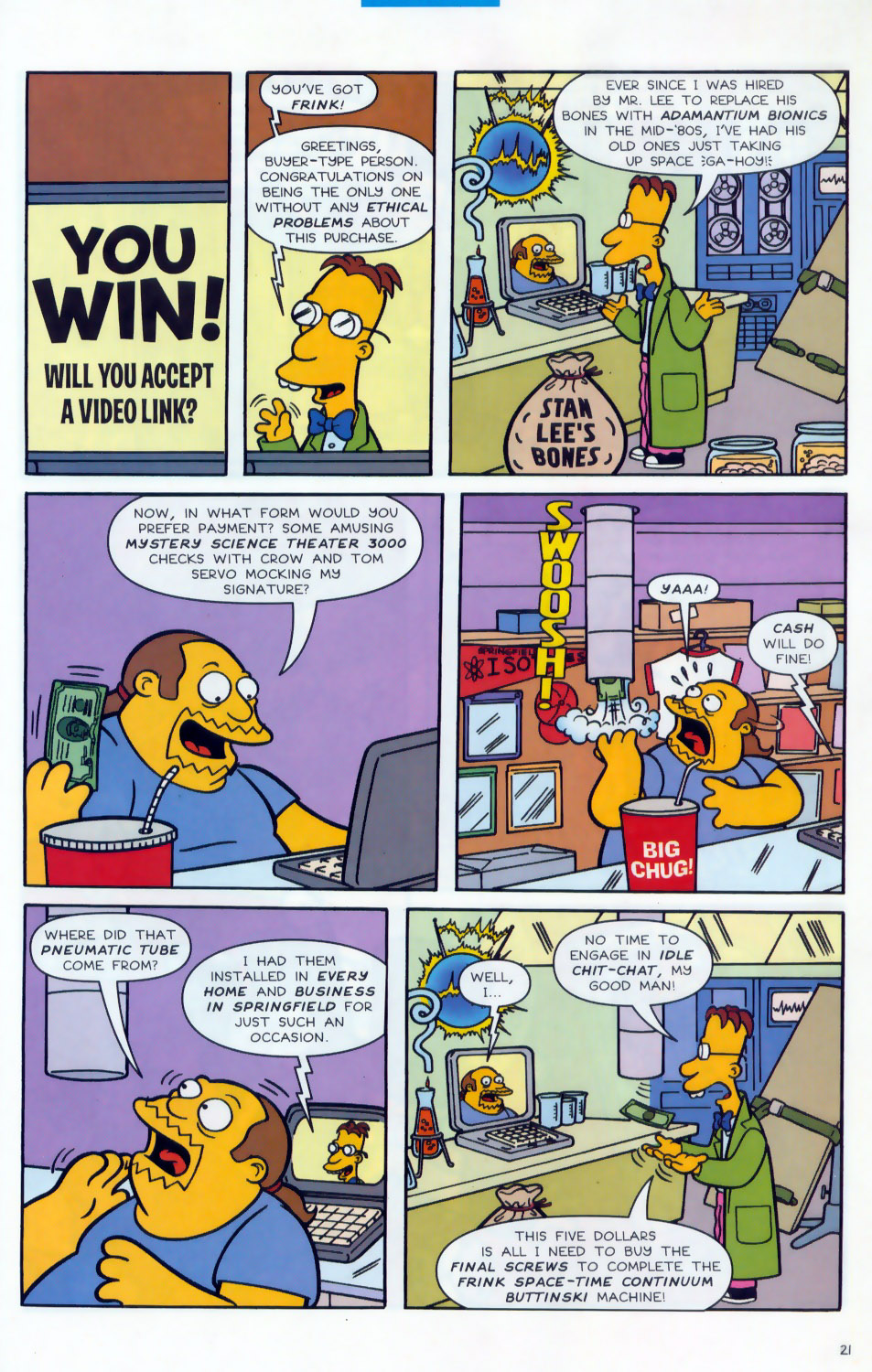 Read online Simpsons Comics comic -  Issue #78 - 22