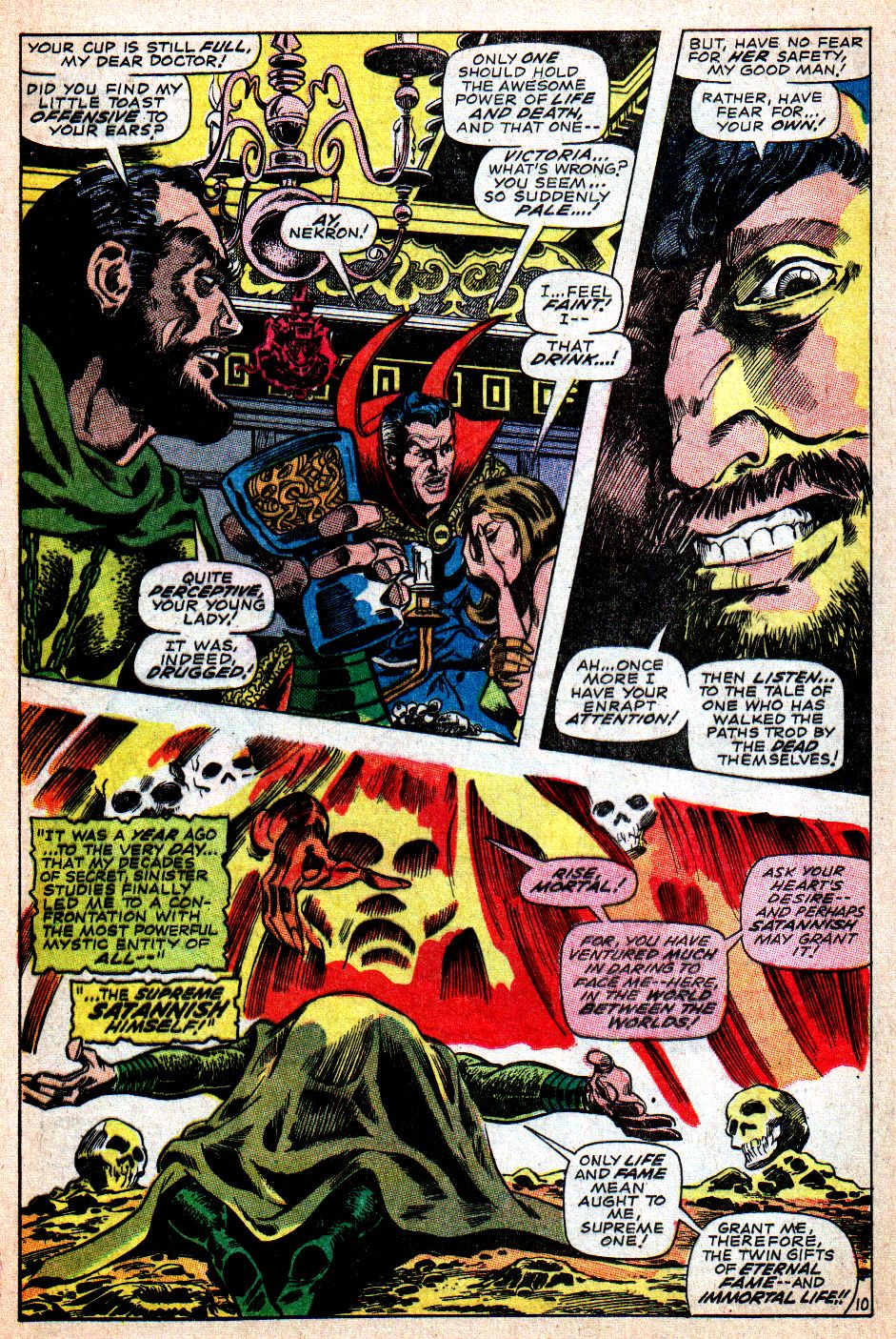 Read online Marvel Masterworks: Doctor Strange comic -  Issue # TPB 3 - 117