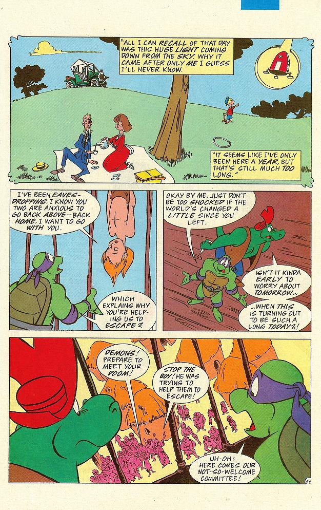 Read online Teenage Mutant Ninja Turtles Presents: Donatello and Leatherhead comic -  Issue #1 - 23