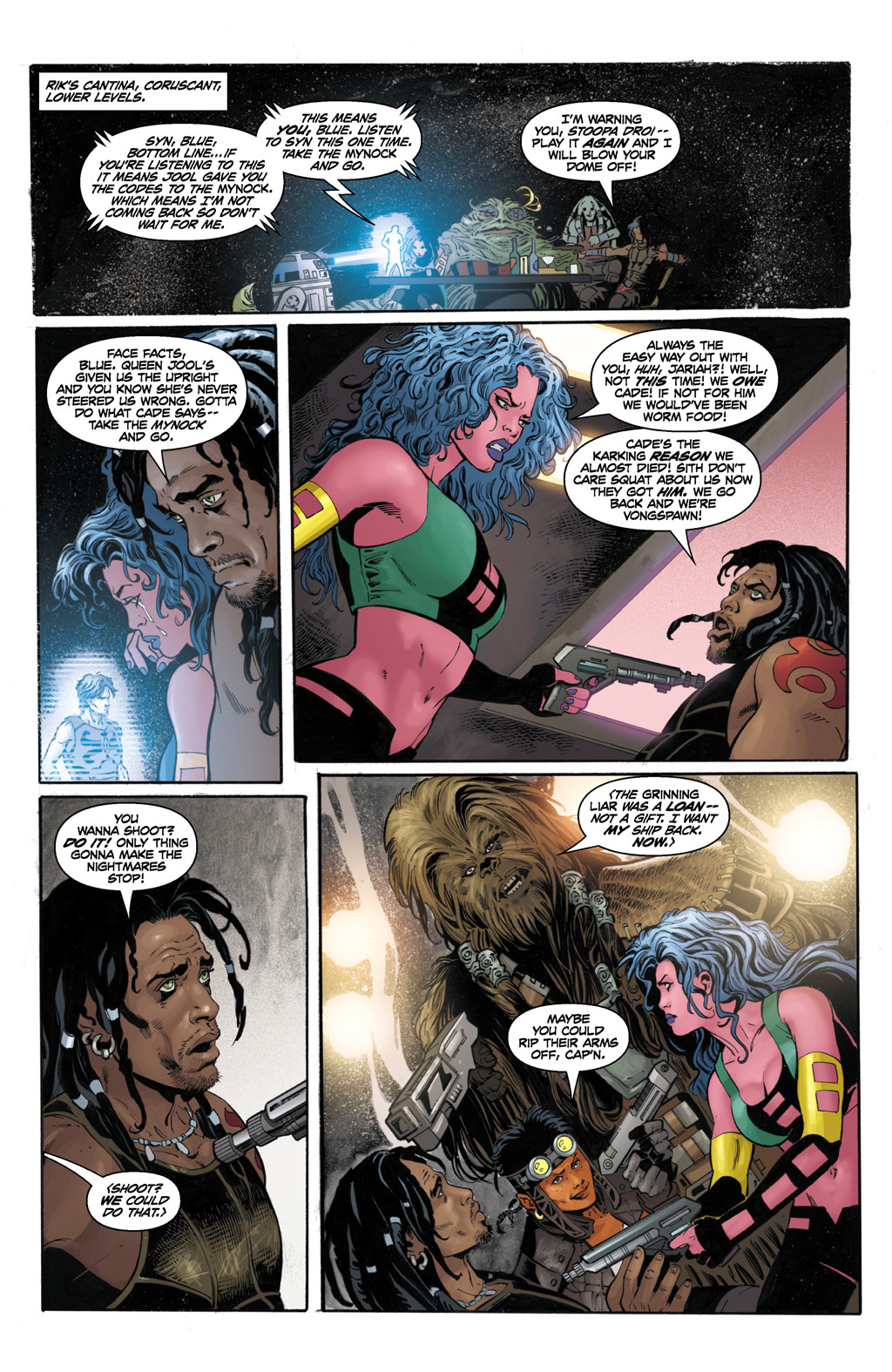 Read online Star Wars: Legacy (2006) comic -  Issue #16 - 4