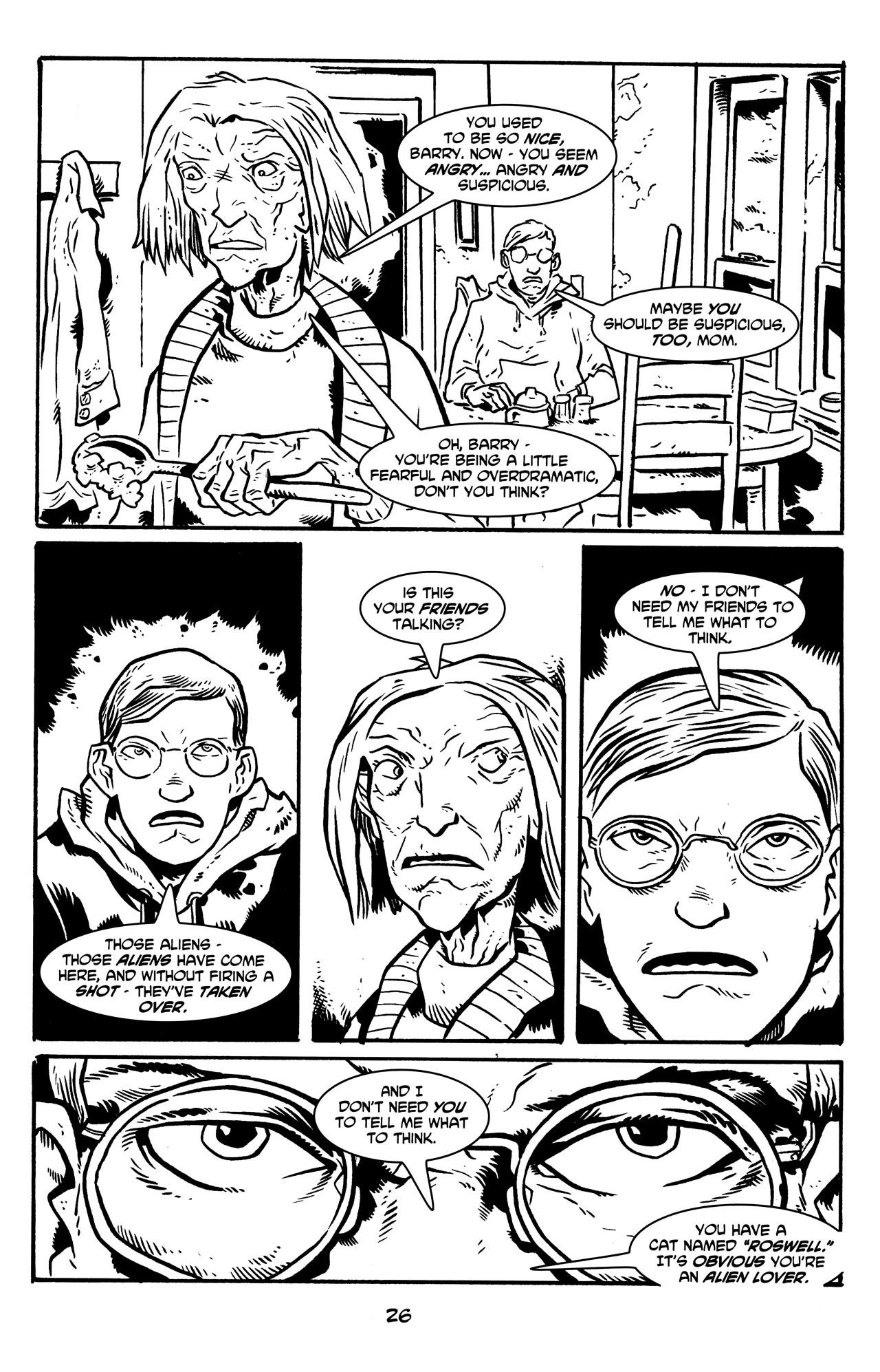 Read online Michelangelo The Third Kind comic -  Issue #1 - 27
