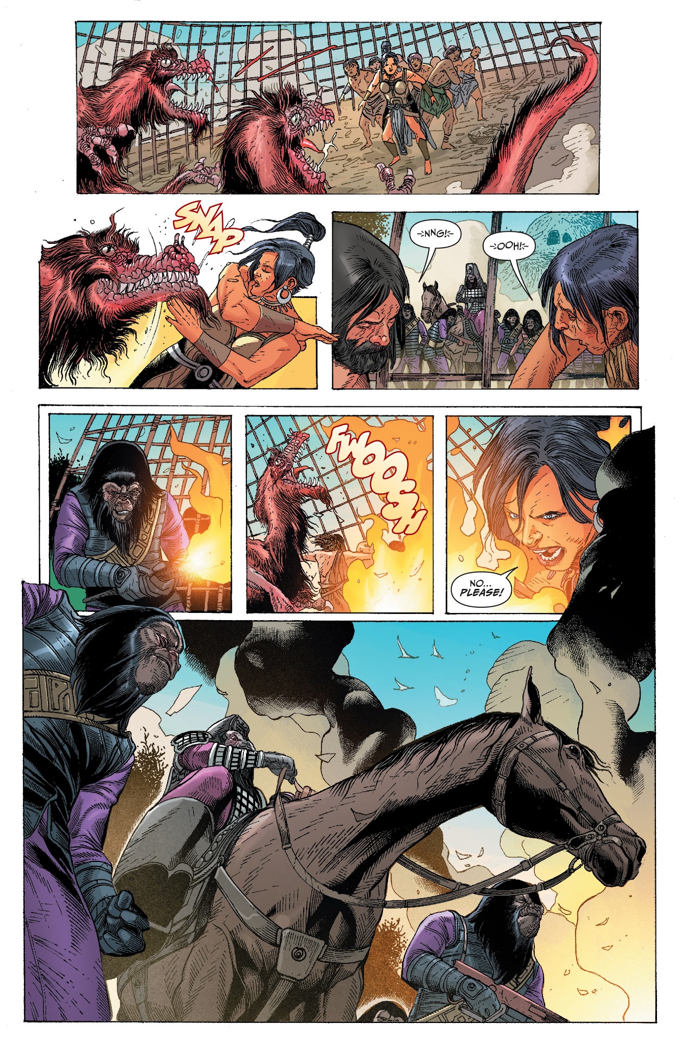Read online Kong on the Planet of the Apes comic -  Issue #5 - 11