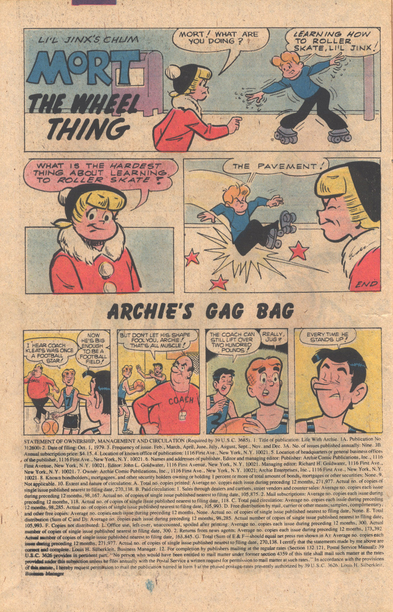 Read online Life With Archie (1958) comic -  Issue #213 - 10