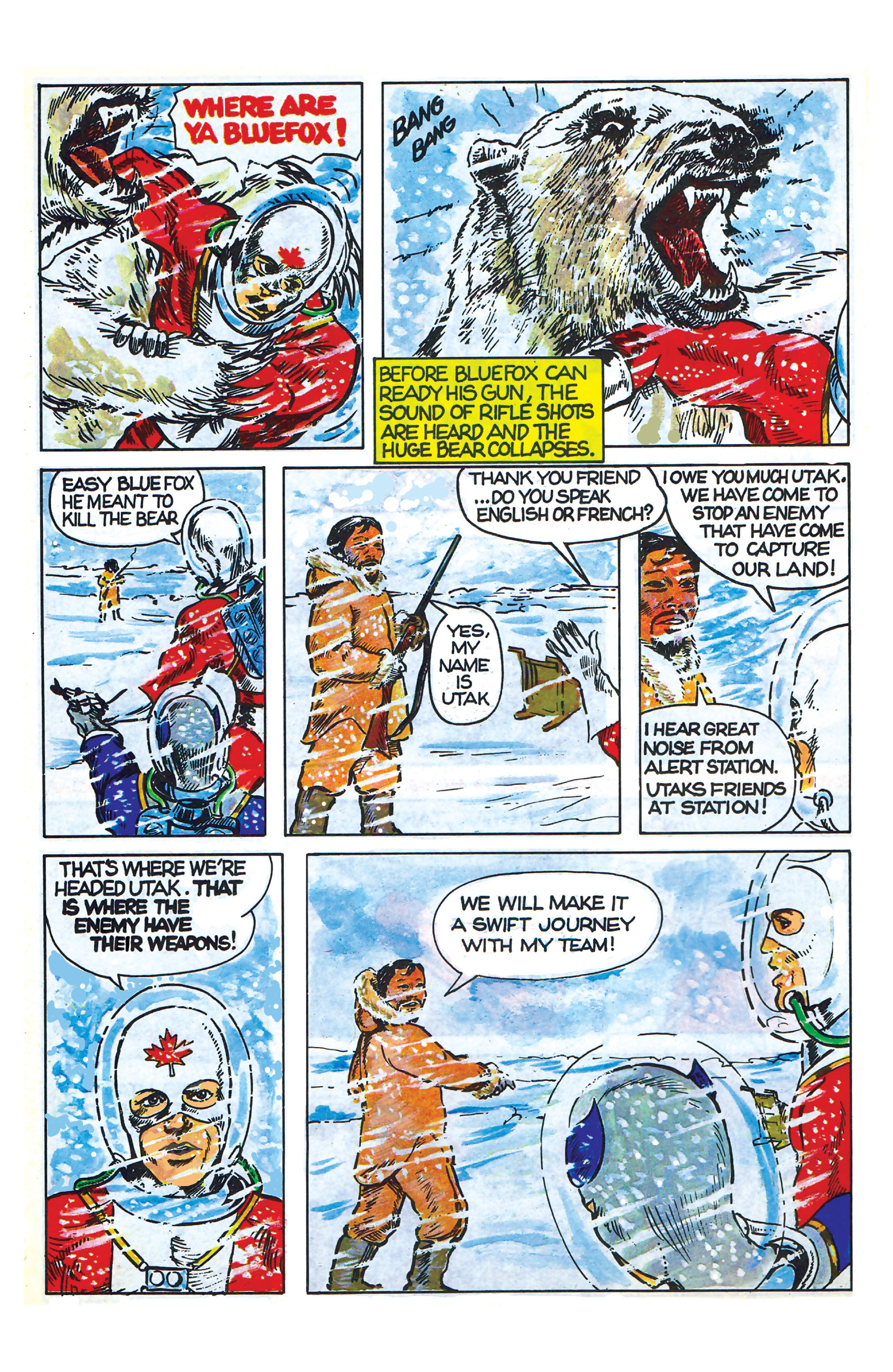 Read online Chapterhouse Archives: Captain Canuck comic -  Issue #1 - 12