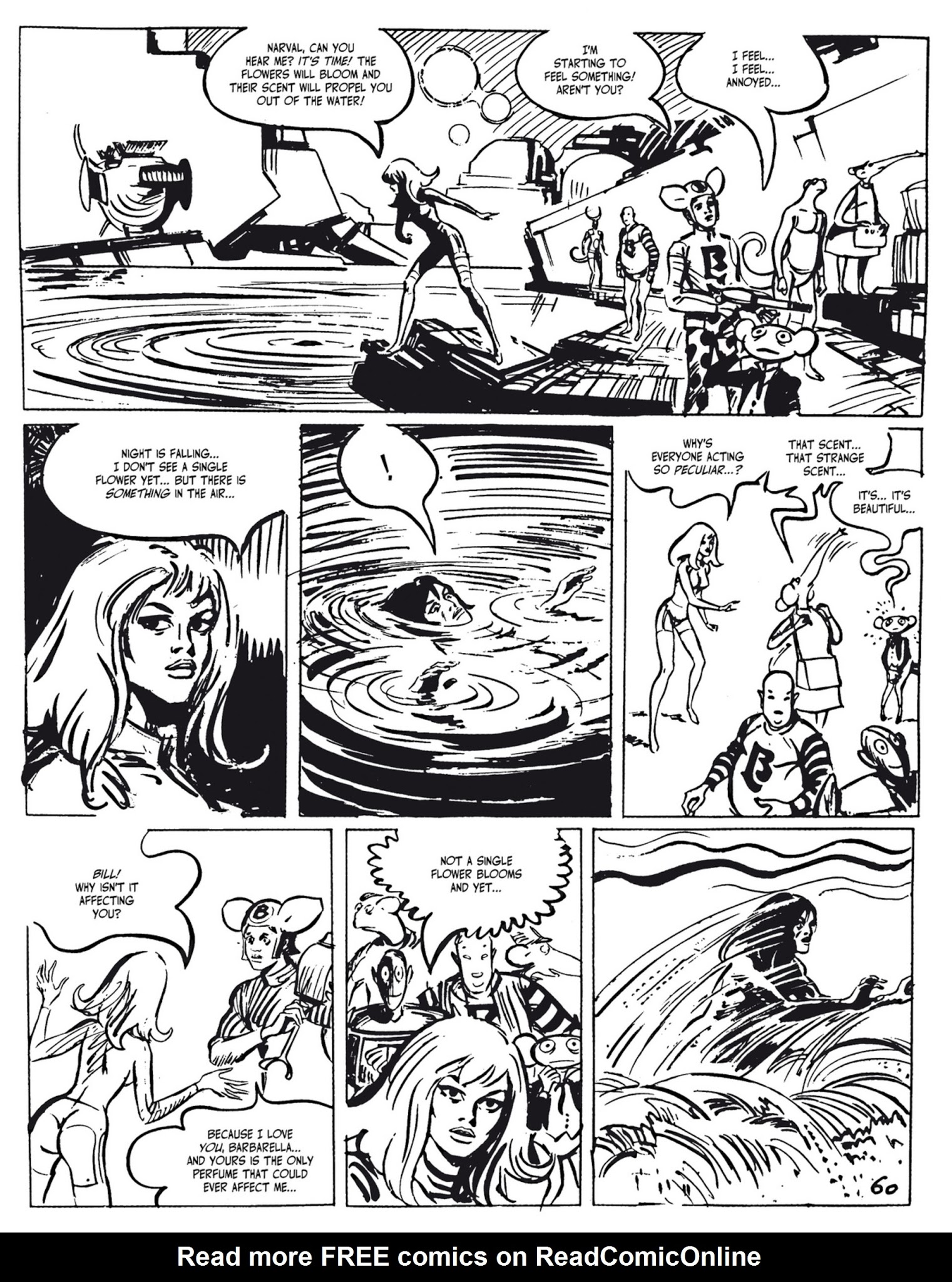 Read online Barbarella and The Wrath of the Minute-Eater comic -  Issue # TPB - 65