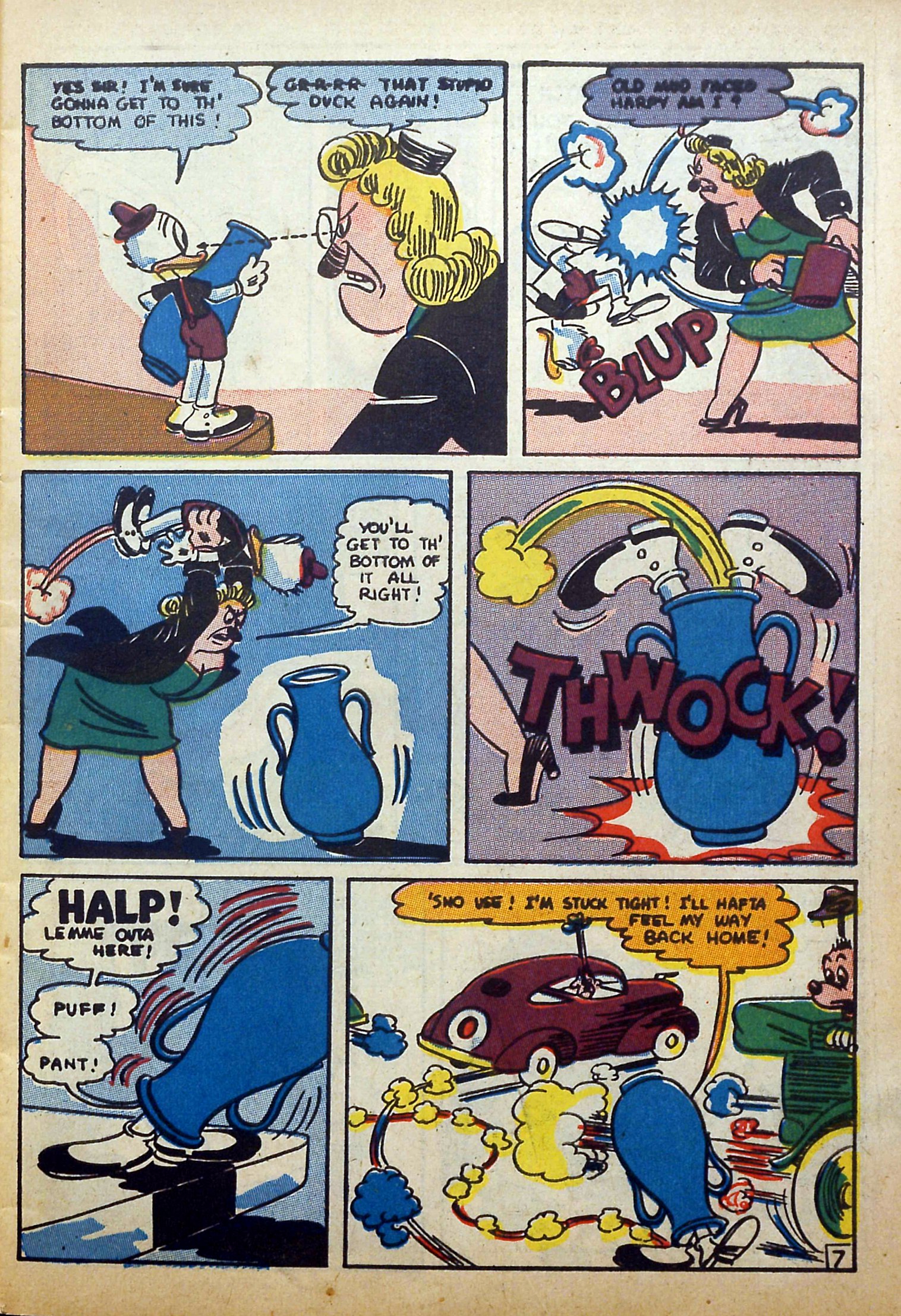 Read online Super Duck Comics comic -  Issue #9 - 9