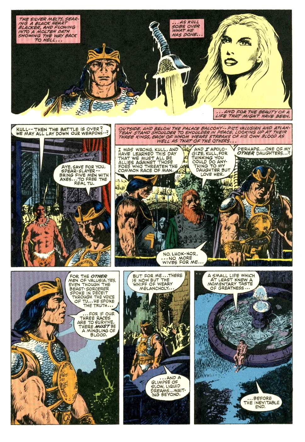 Read online Kull The Conqueror (1982) comic -  Issue #2 - 50