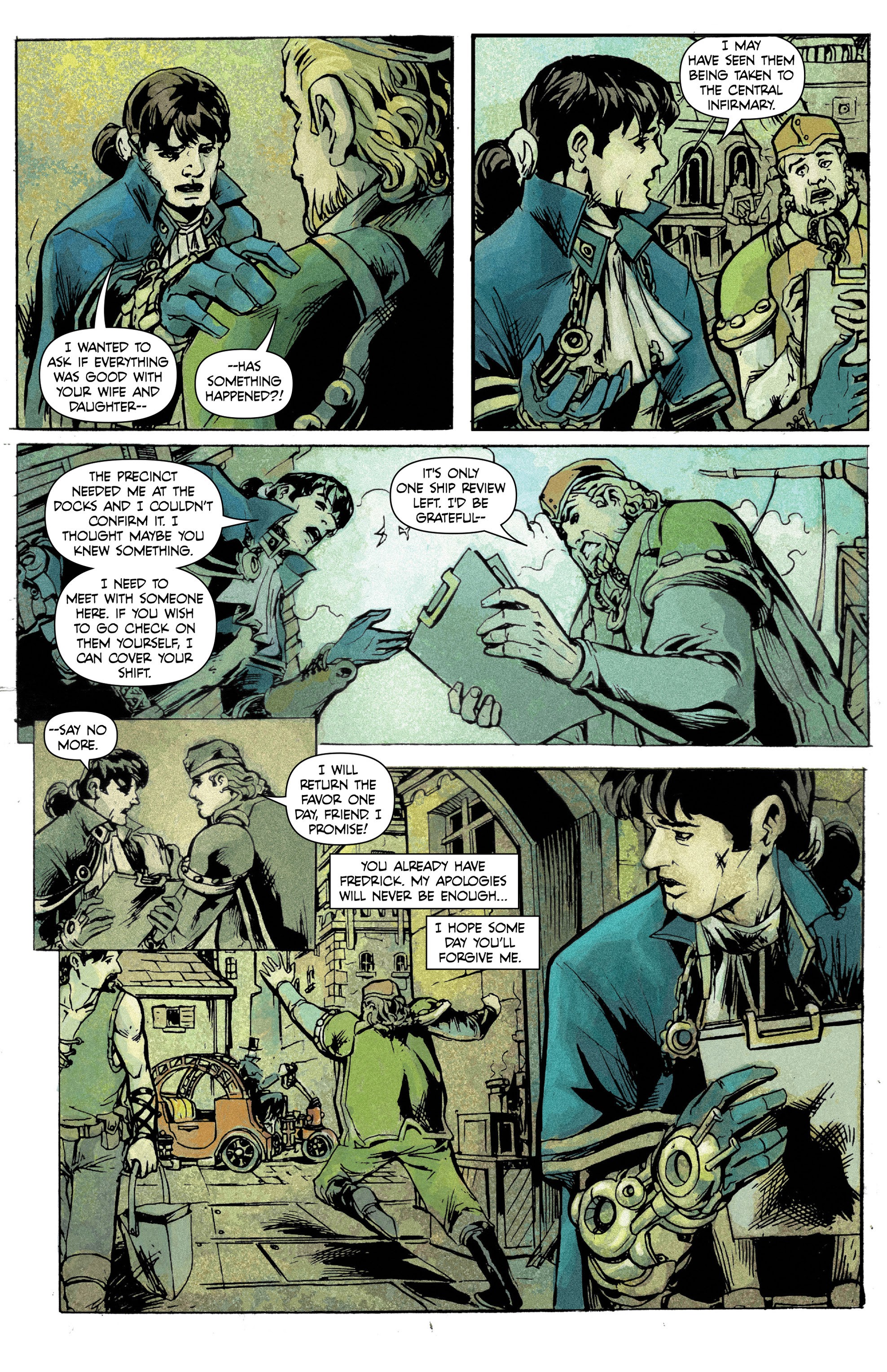 Read online Raven Nevermore comic -  Issue #3 - 5