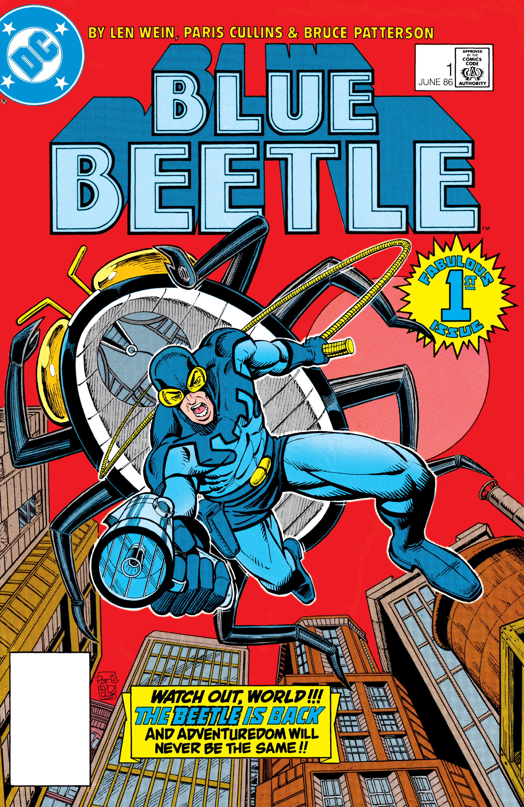 Read online Blue Beetle (1986) comic -  Issue #1 - 1