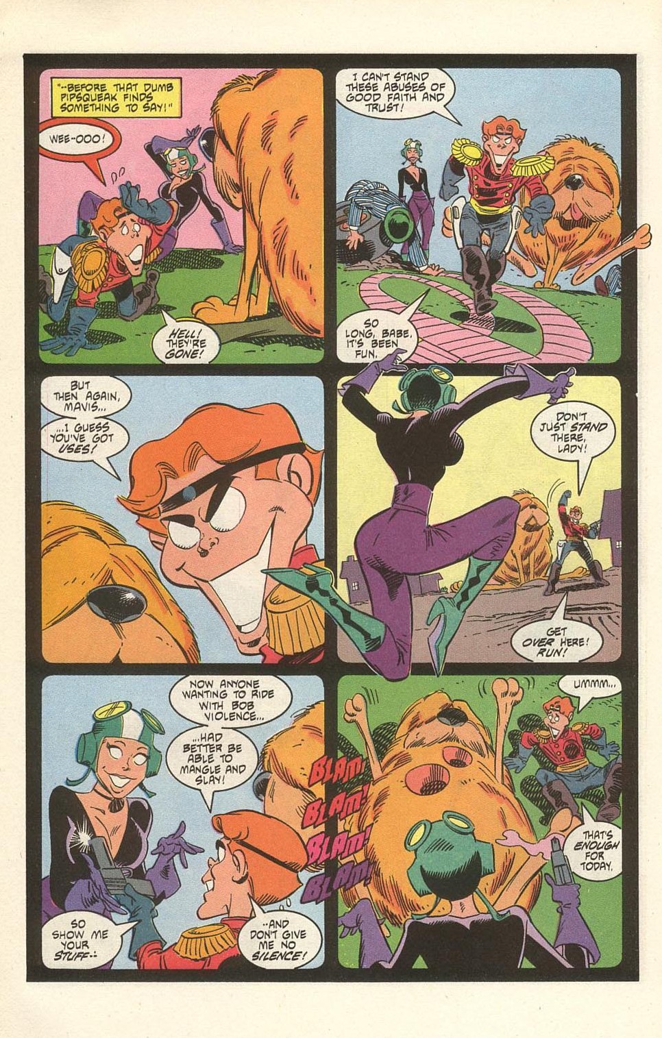 Read online American Flagg! comic -  Issue #32 - 30