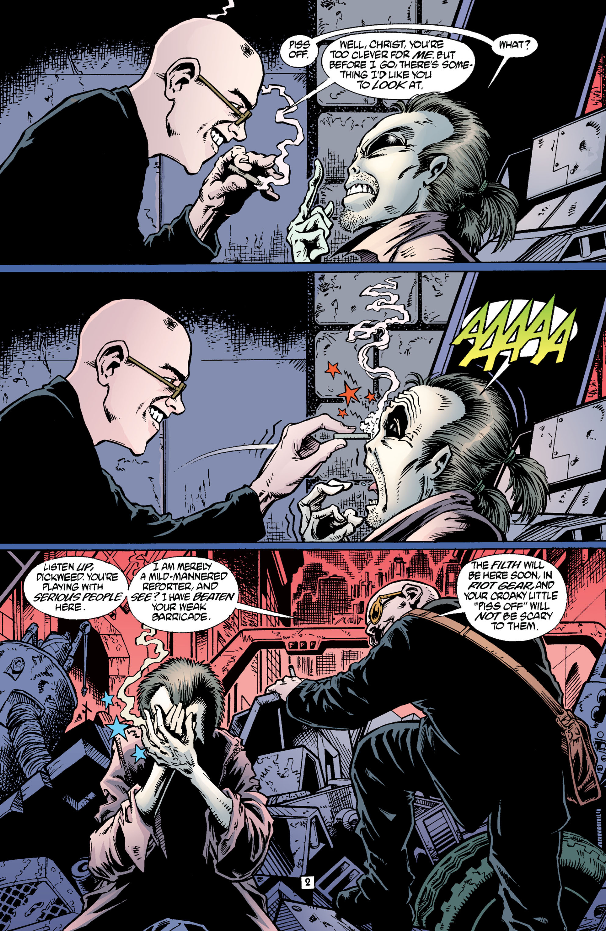 Read online Transmetropolitan comic -  Issue #2 - 3
