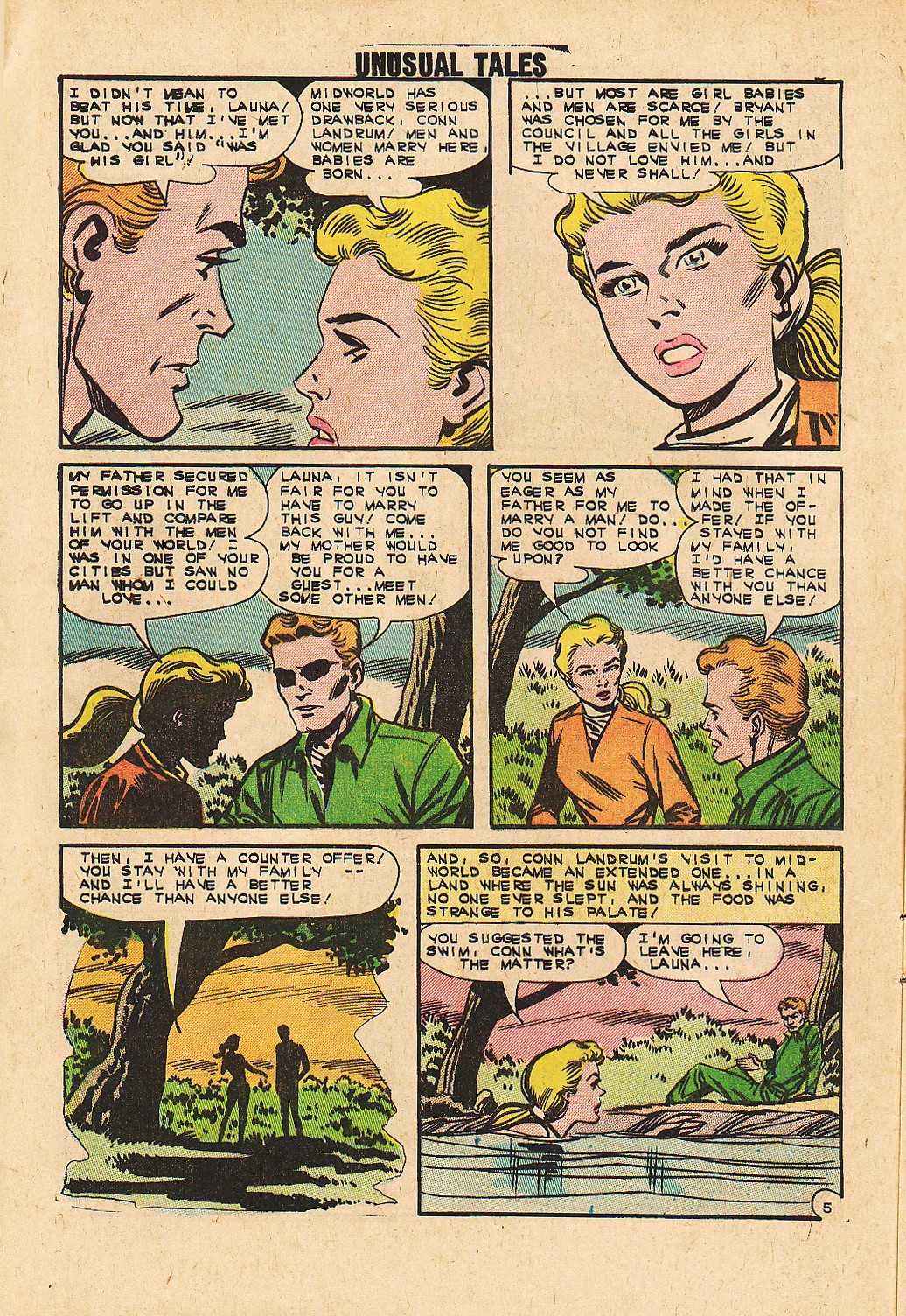 Read online Unusual Tales comic -  Issue #39 - 8
