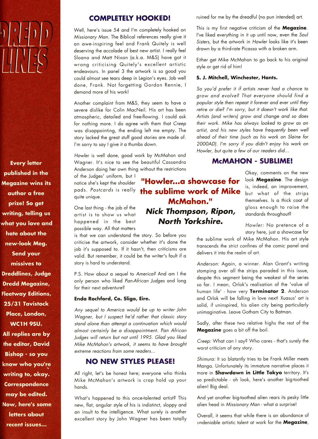 Read online Judge Dredd: The Megazine (vol. 2) comic -  Issue #58 - 39