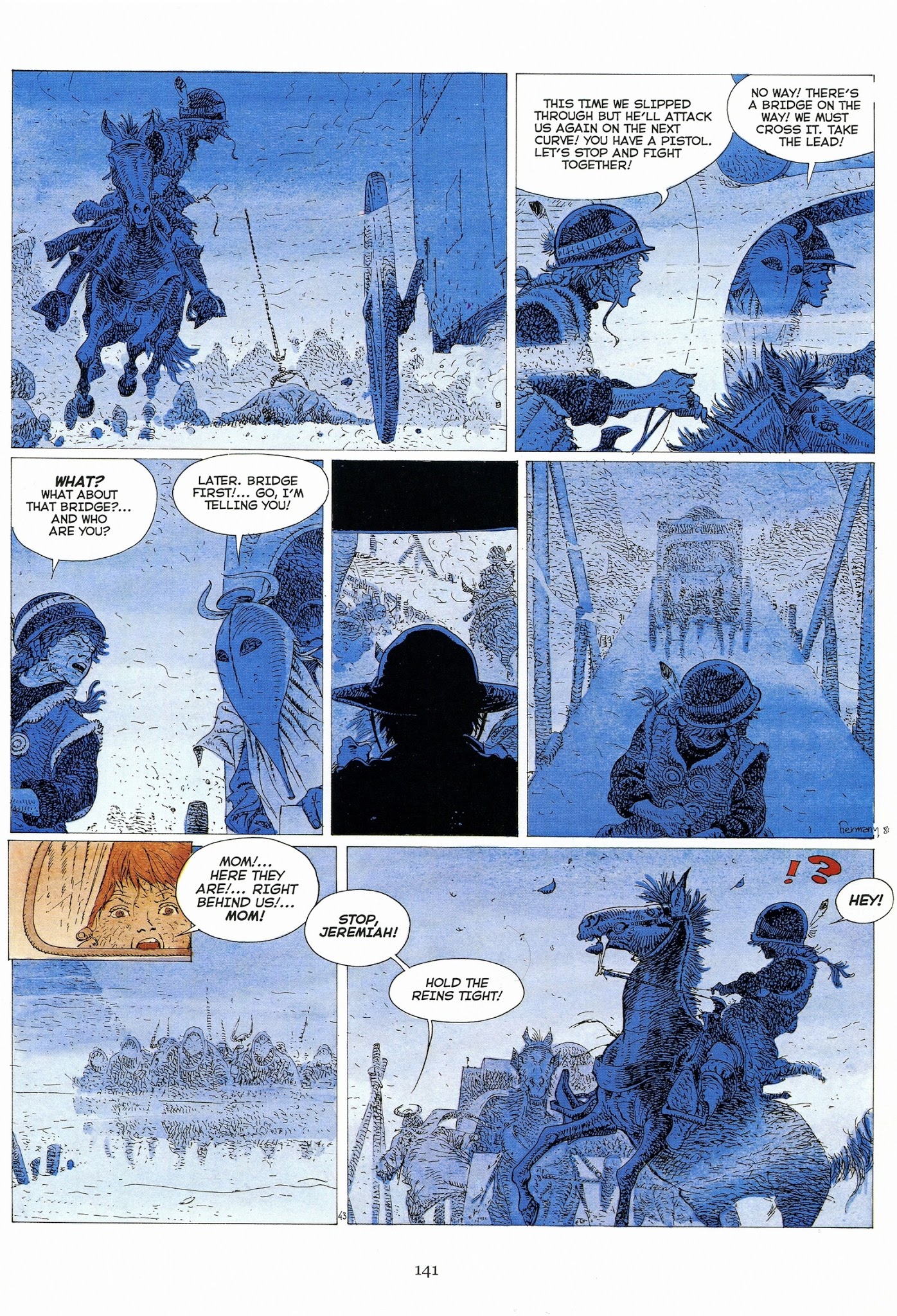 Read online Jeremiah by Hermann comic -  Issue # TPB 2 - 142