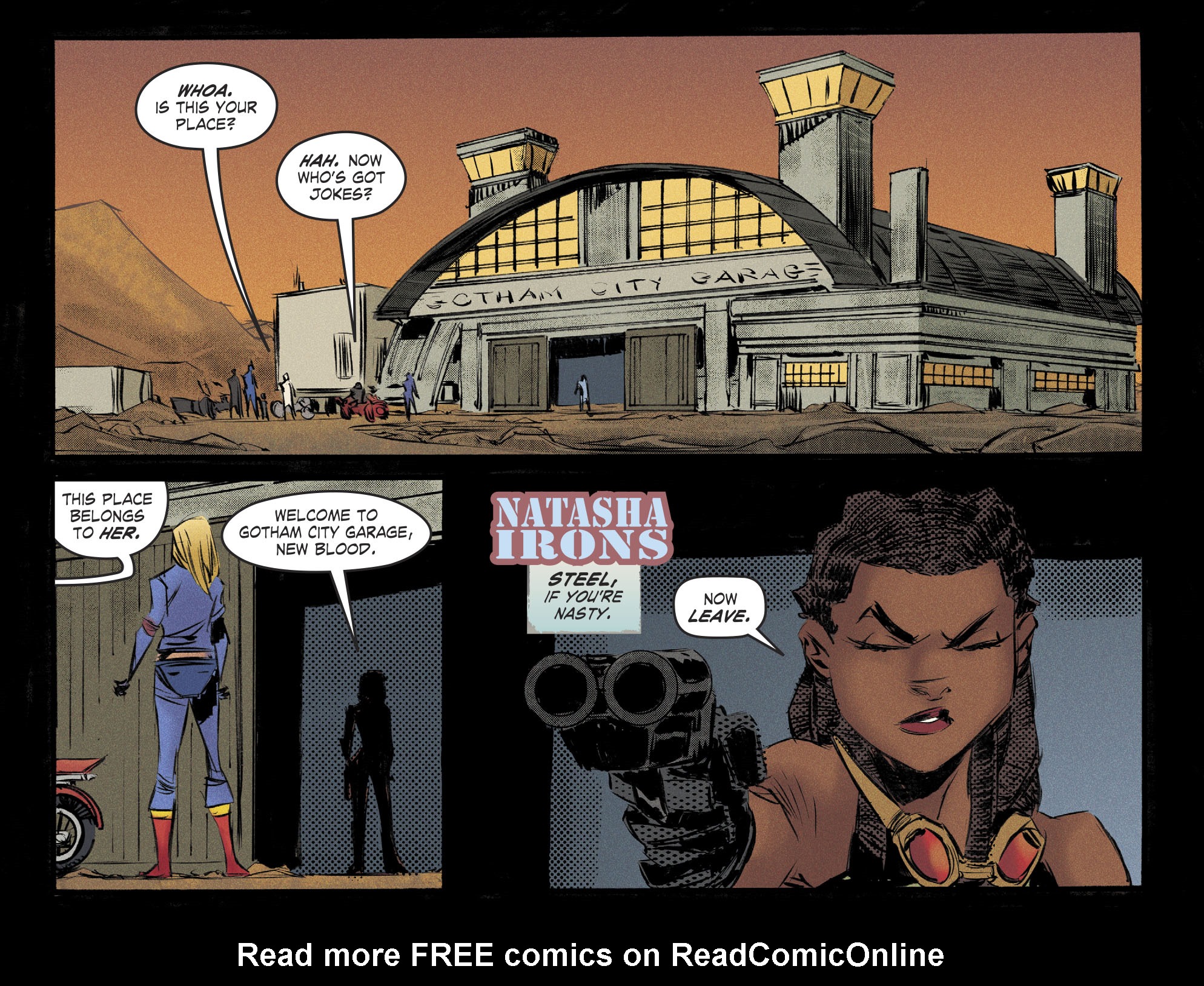 Read online Gotham City Garage comic -  Issue #2 - 10