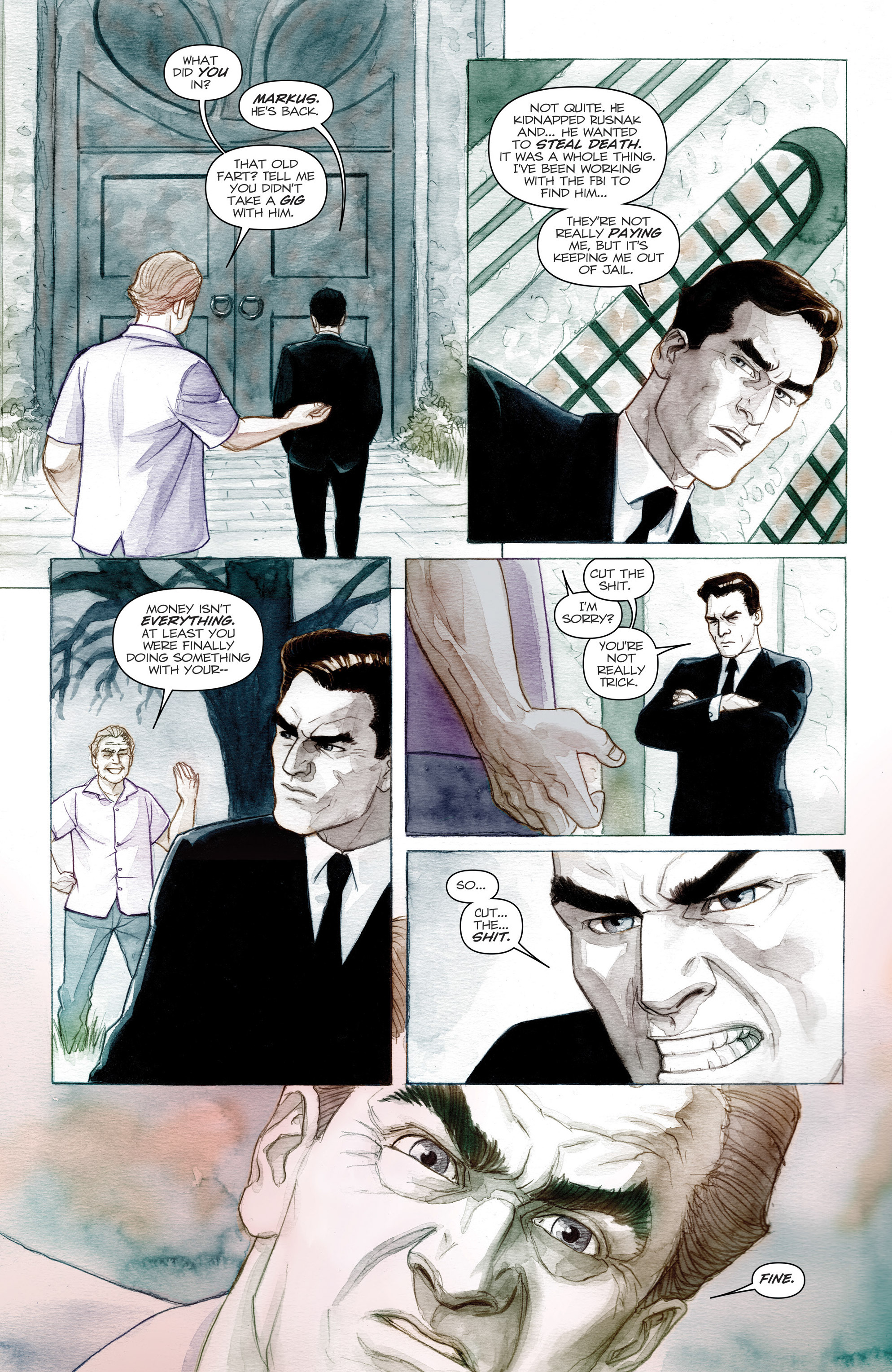 Read online Ghosted comic -  Issue #20 - 4