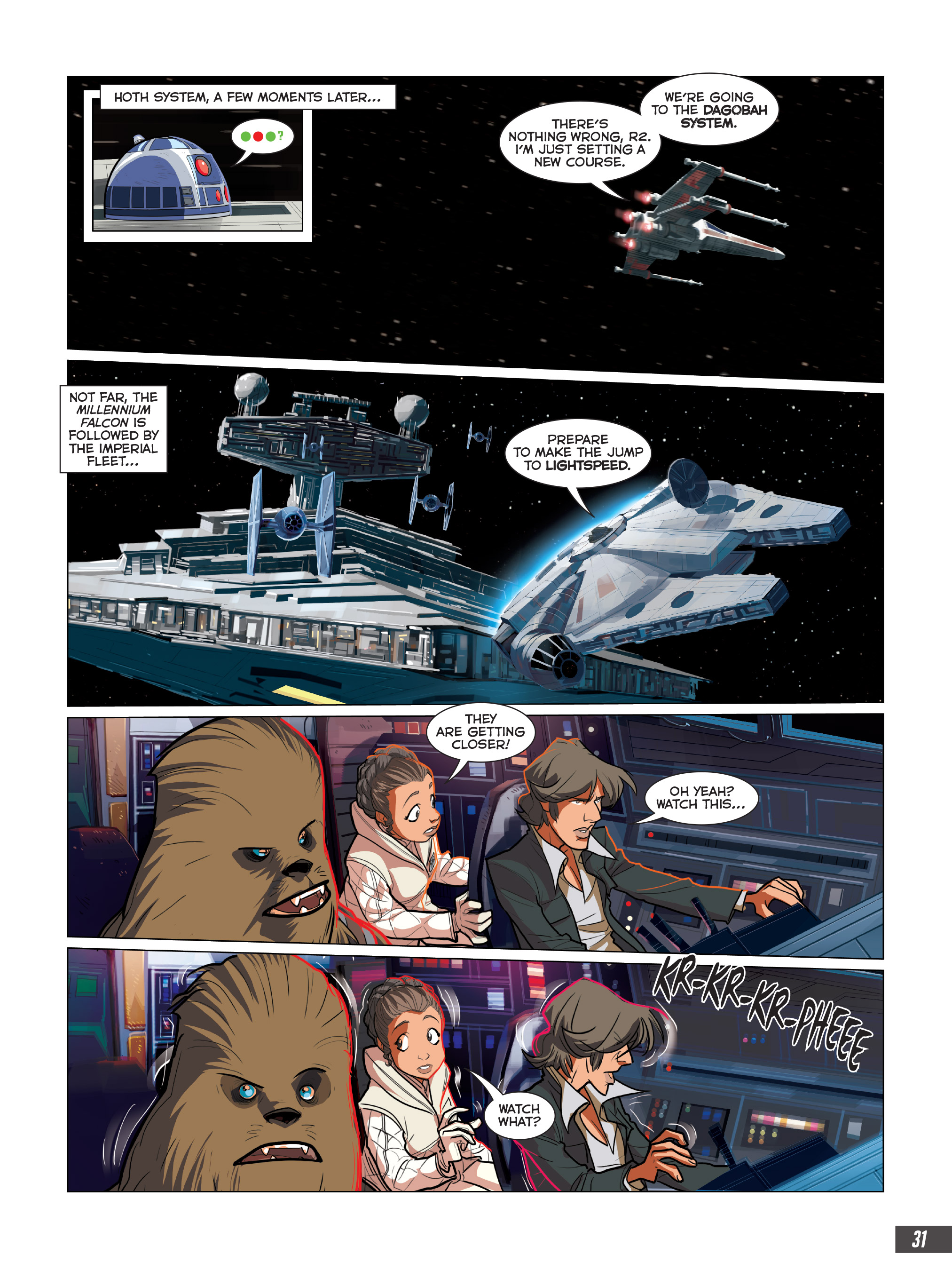 Read online Star Wars: The Empire Strikes Back Graphic Novel Adaptation comic -  Issue # Full - 30