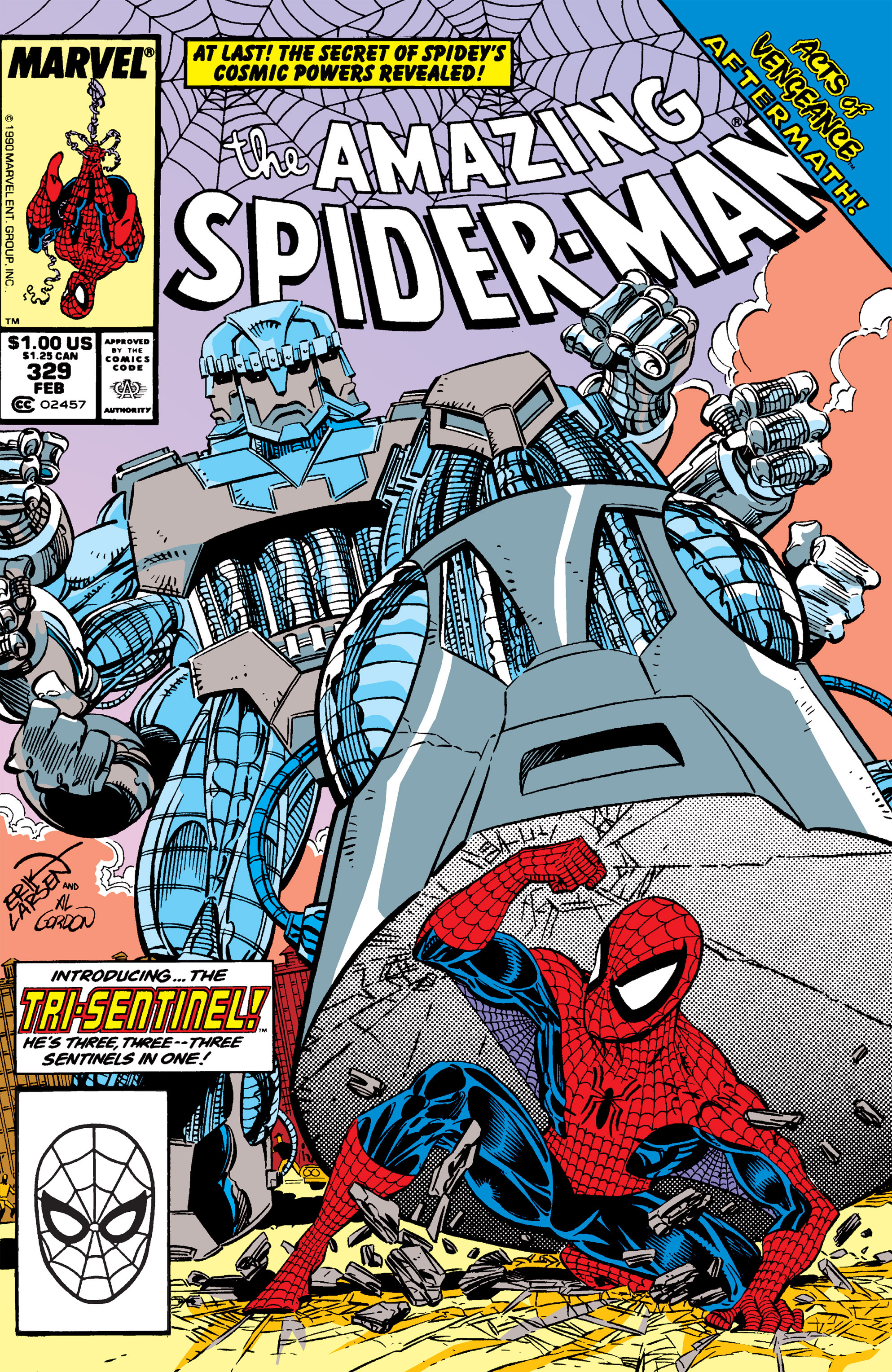 Read online The Amazing Spider-Man (1963) comic -  Issue #329 - 1