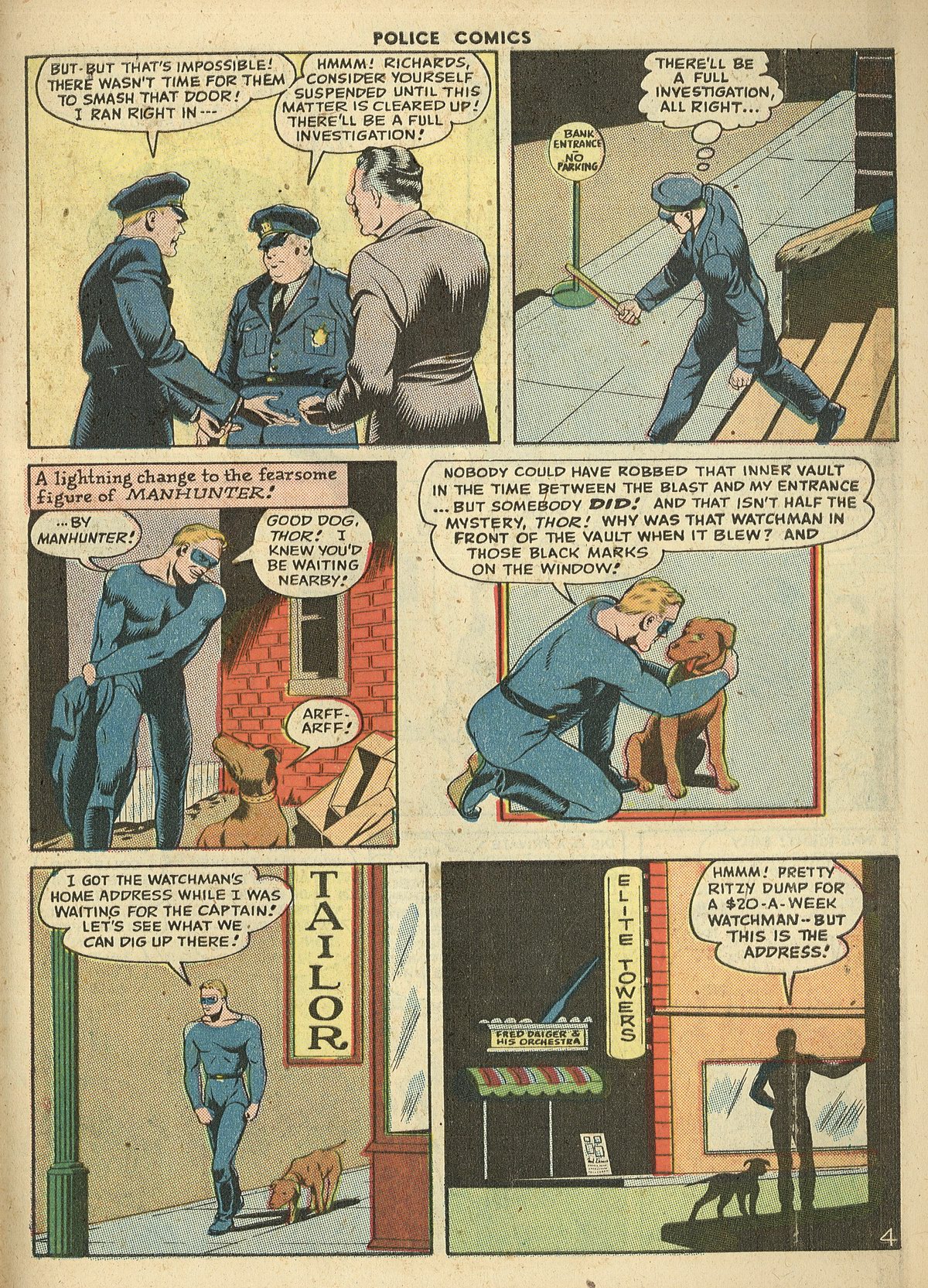 Read online Police Comics comic -  Issue #71 - 45
