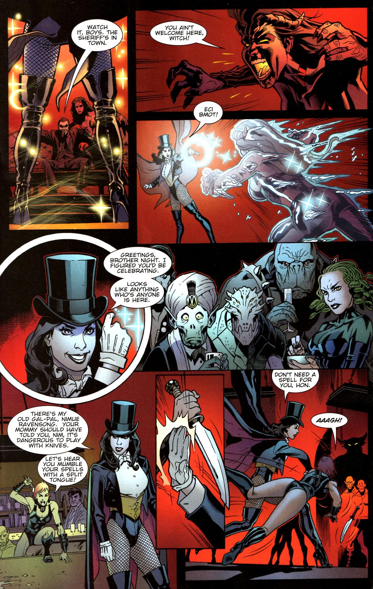 Read online Zatanna (2010) comic Issue 1