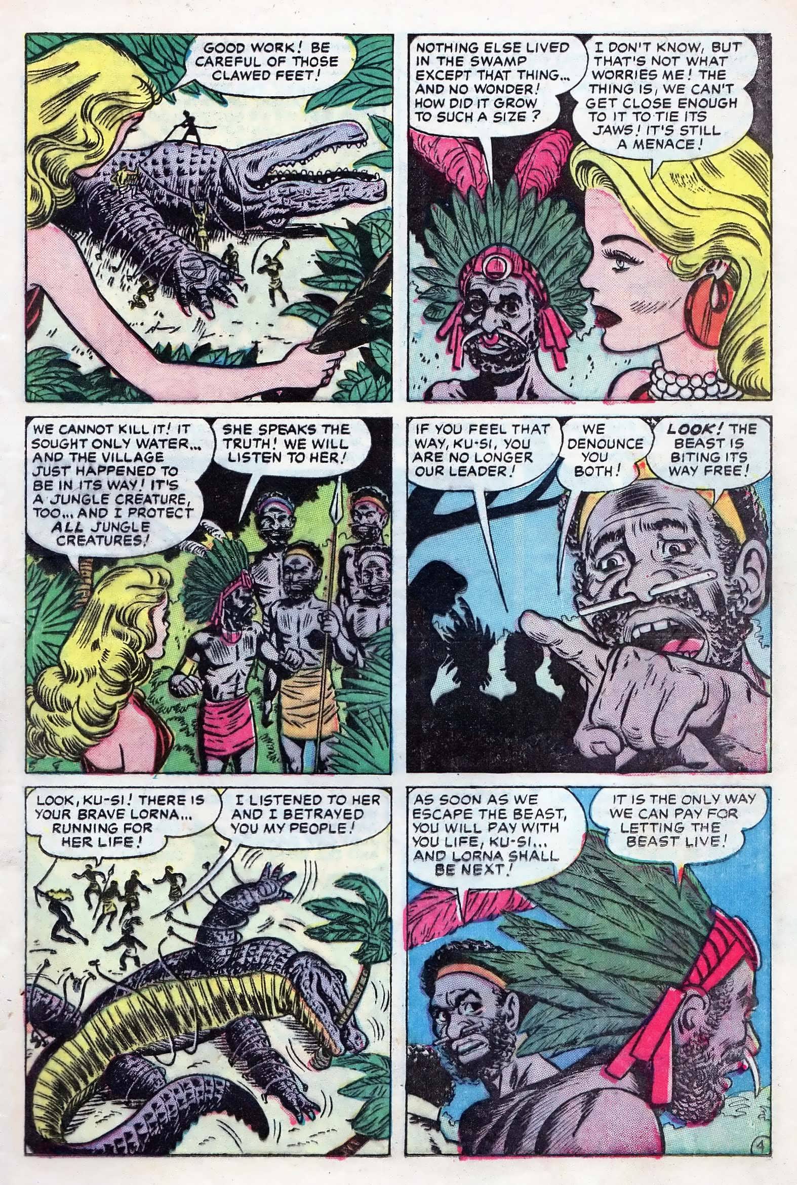 Read online Lorna, The Jungle Girl comic -  Issue #22 - 13