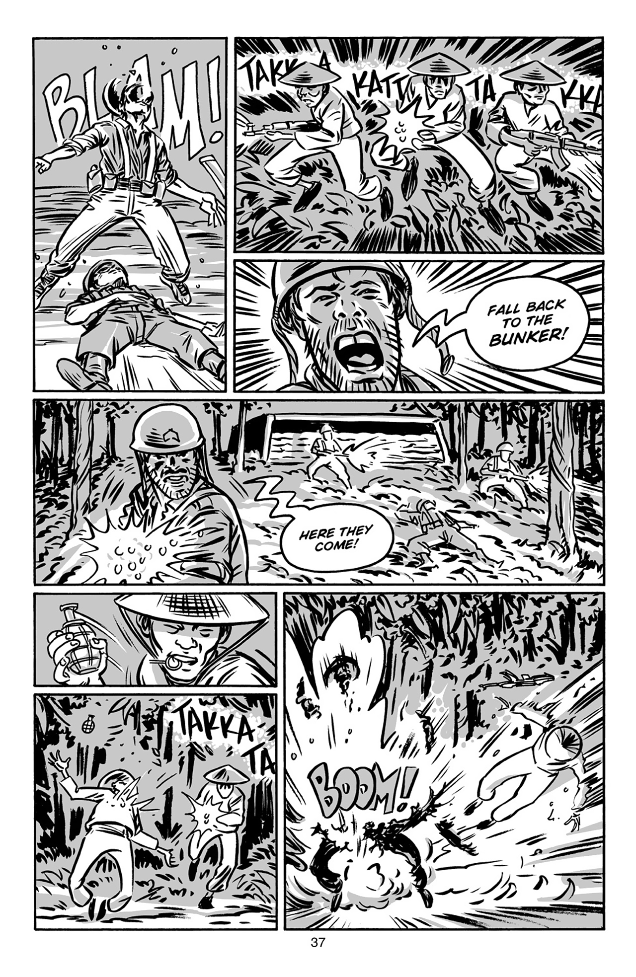 Read online Guerillas comic -  Issue #1 - 37