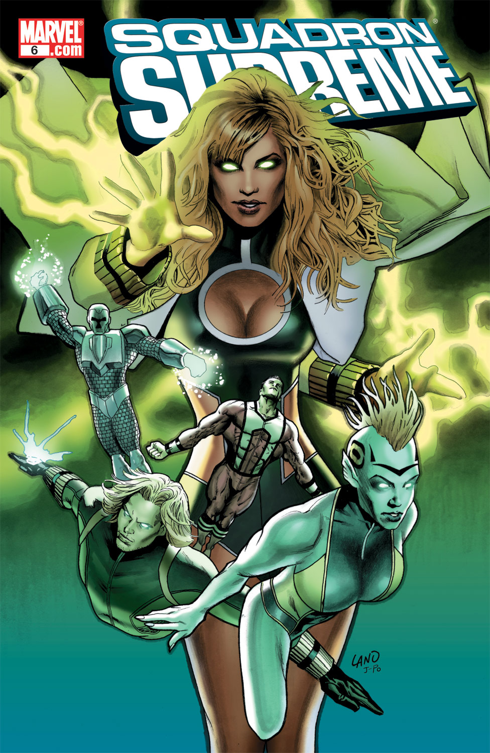 Read online Squadron Supreme (2008) comic -  Issue #6 - 1